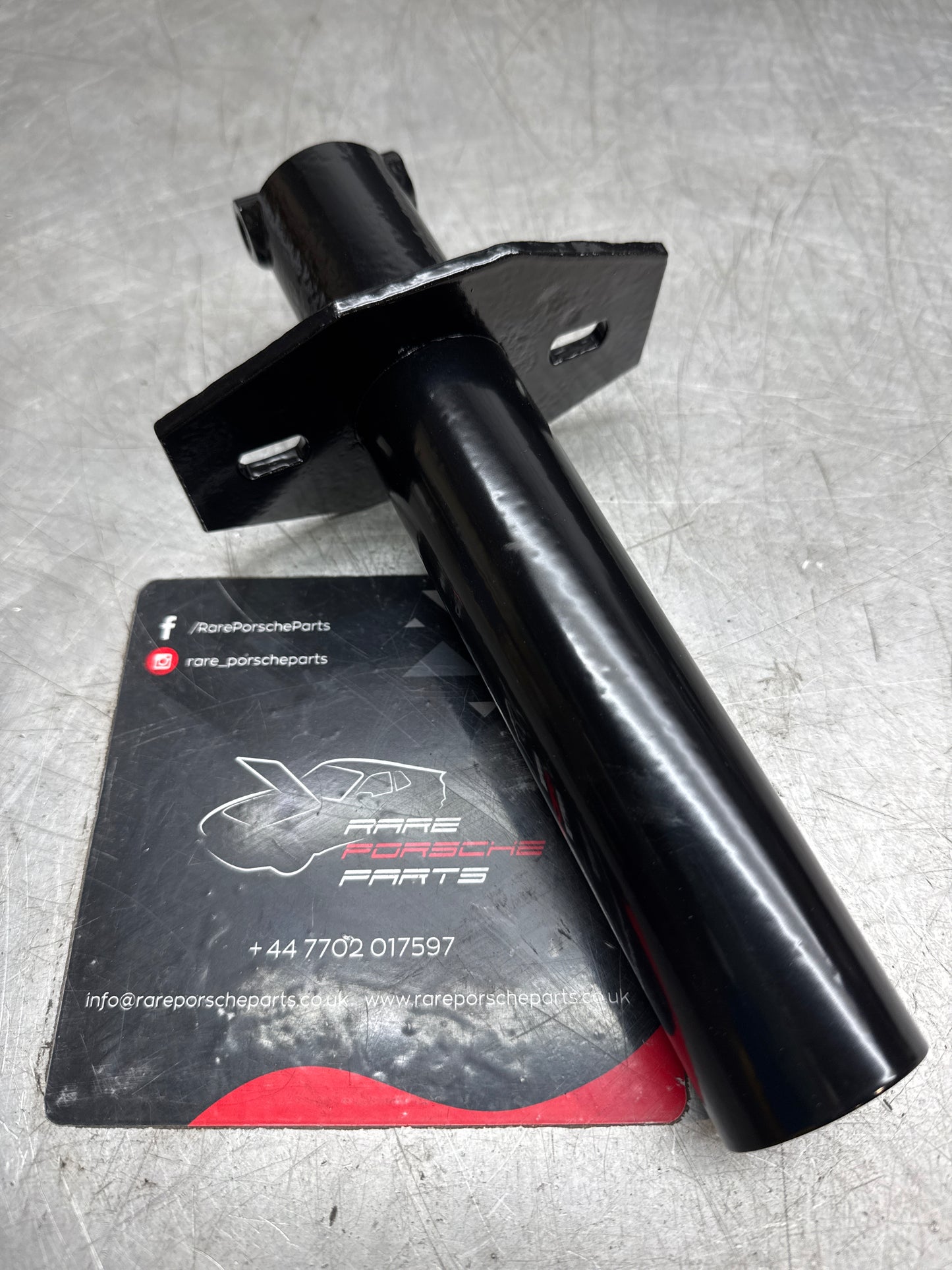 Porsche 944 S2 Turbo front bumper bracket impact pipe 95150501700 powder coated