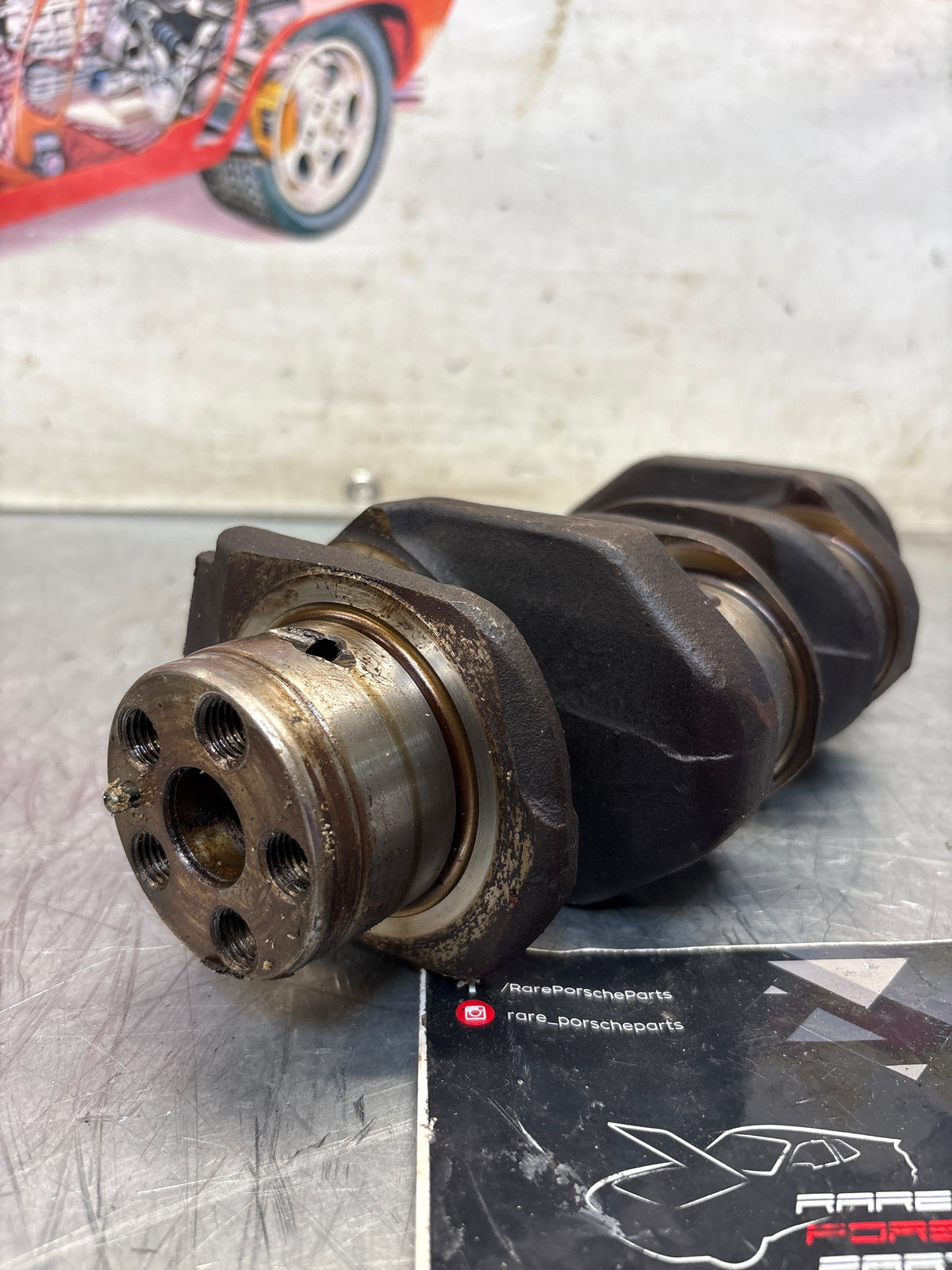 Porsche 914 1.7 crankshaft, 021105101, used