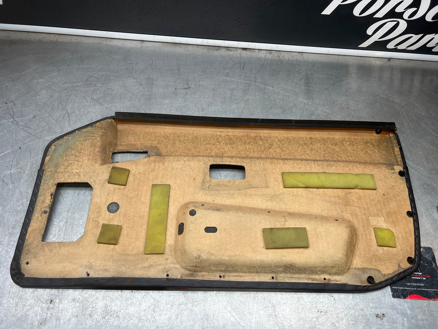 Porsche 944 left black door card for late cars from 85.5 944555017