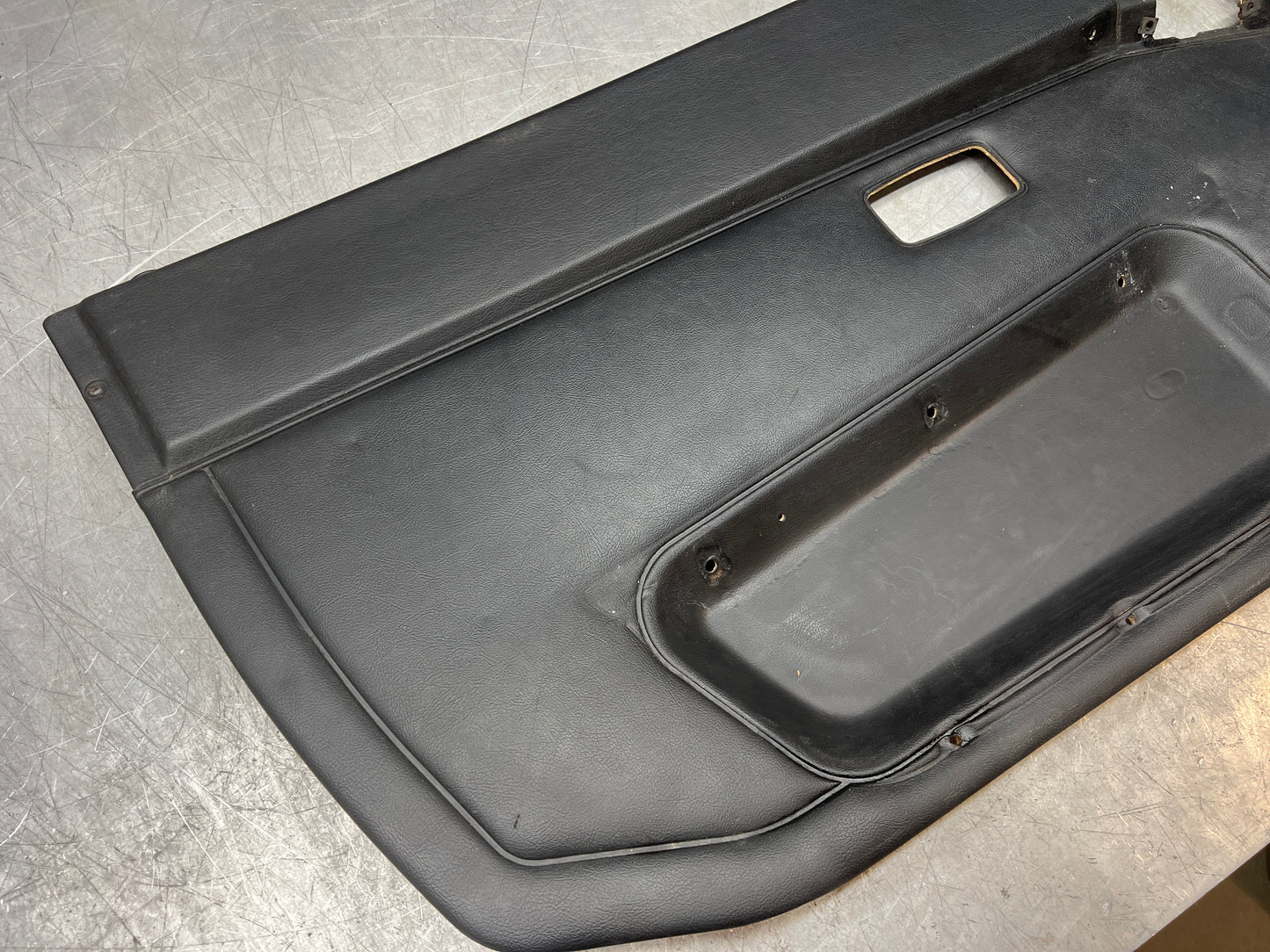 Porsche 944 left black door card for late cars from 85.5 944555017