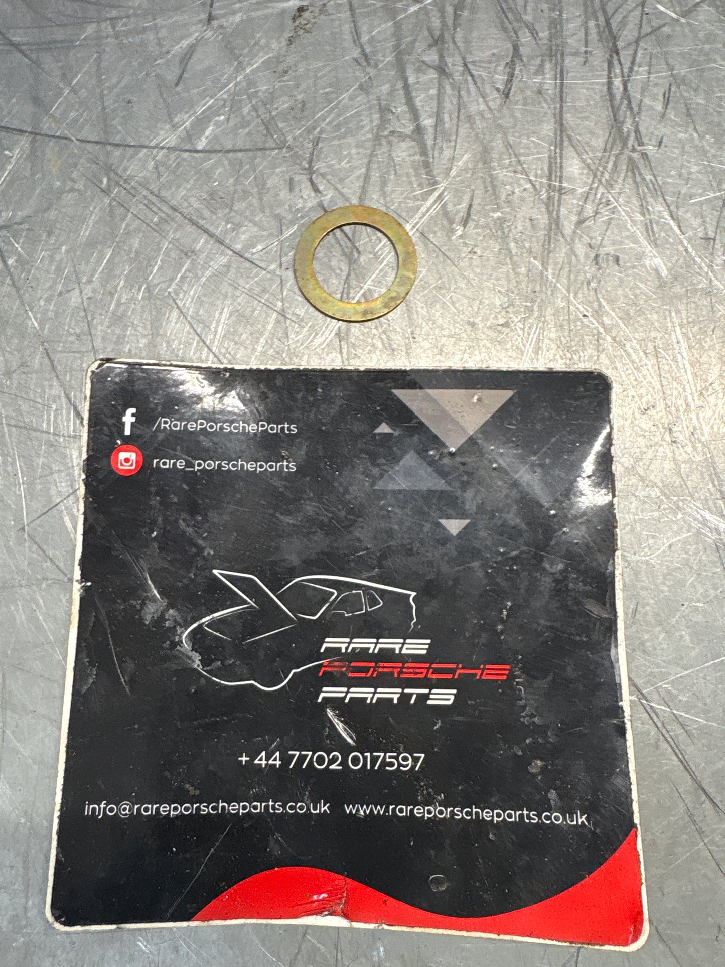 Porsche 928 shim plate, used 1mm thick 90023411602