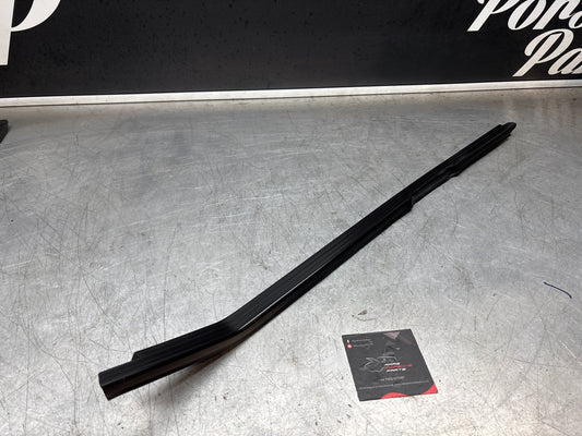 Porsche 944 convertible, cabrio left sill trim, scuff plate used 94455112100 cracked