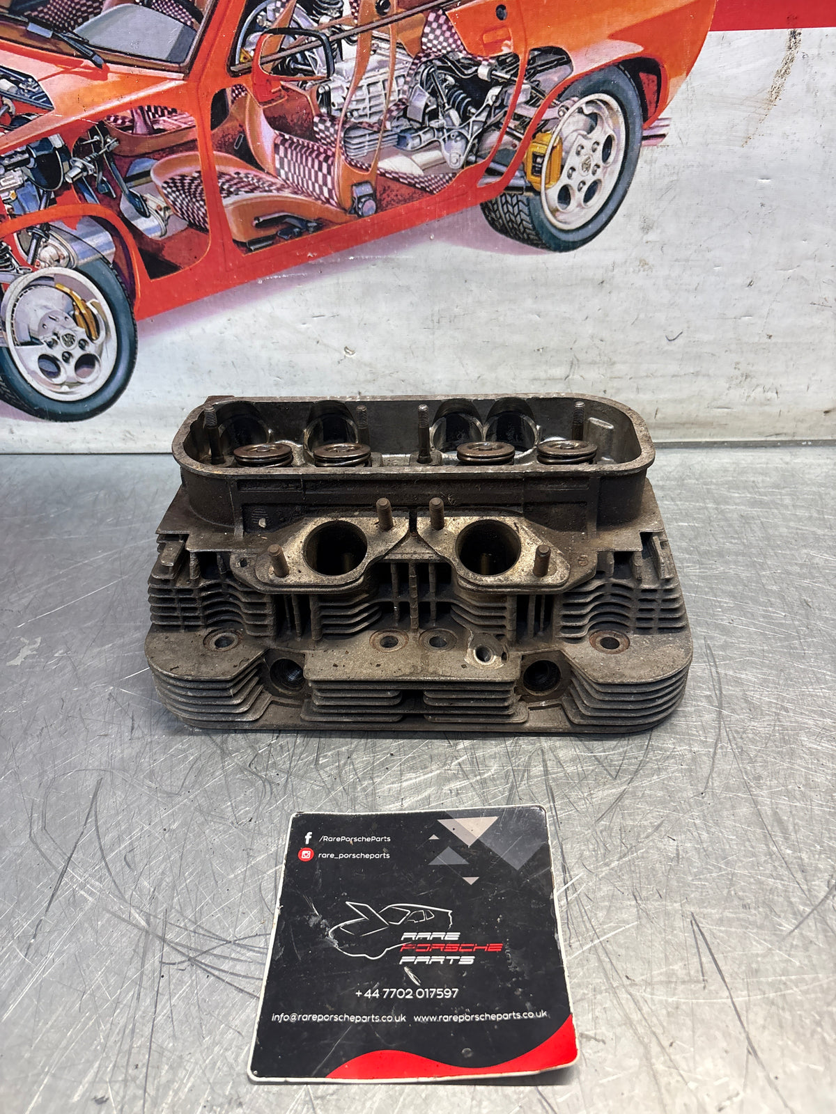 Porsche 914, cylinder head, used 022101372