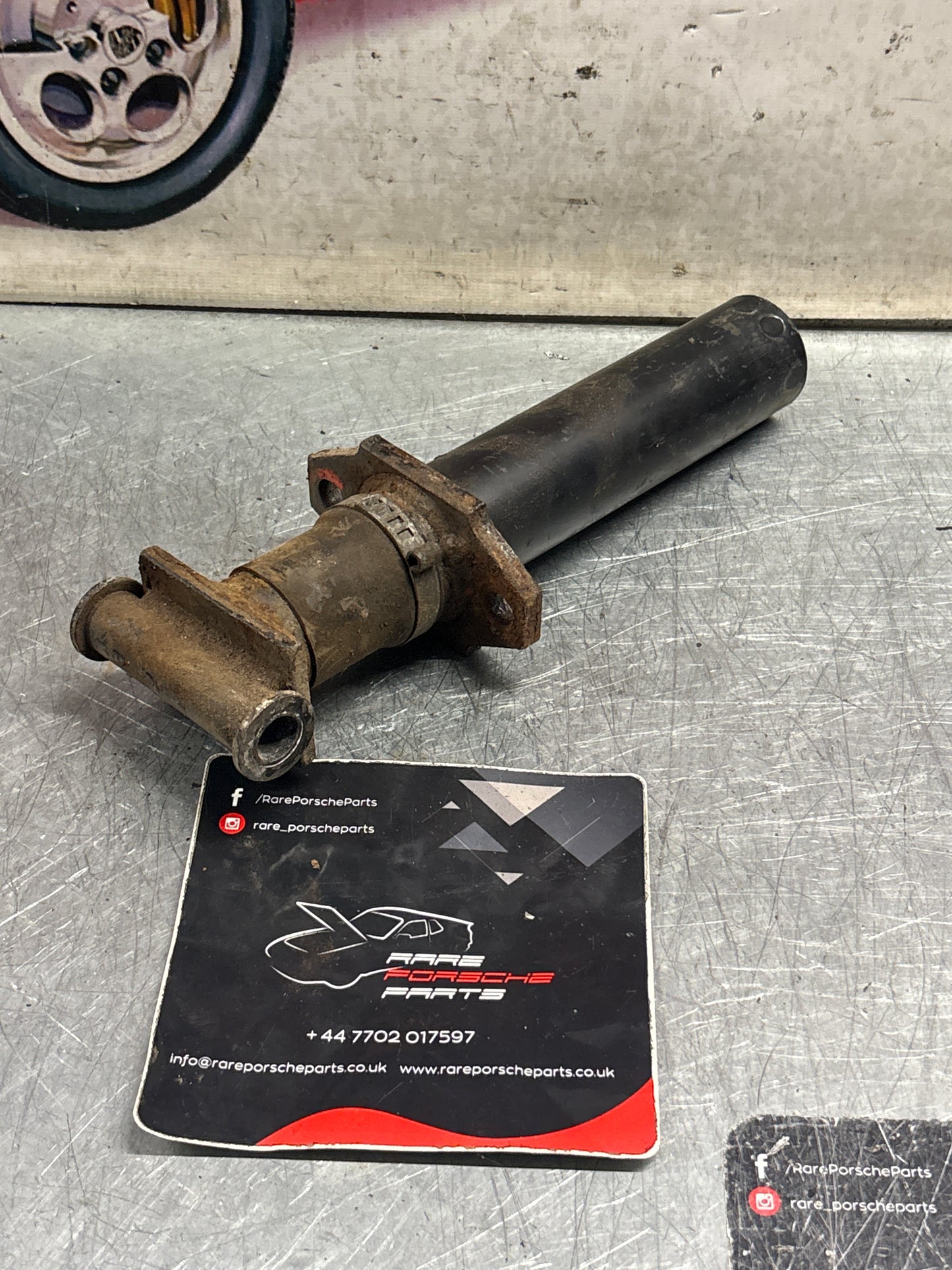 Porsche 928 rear bumper impact absorber, used 92850501502