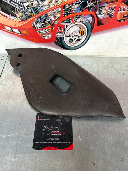 Porsche 928 Rear Seat Side Panel Left, brown, used 92852204104