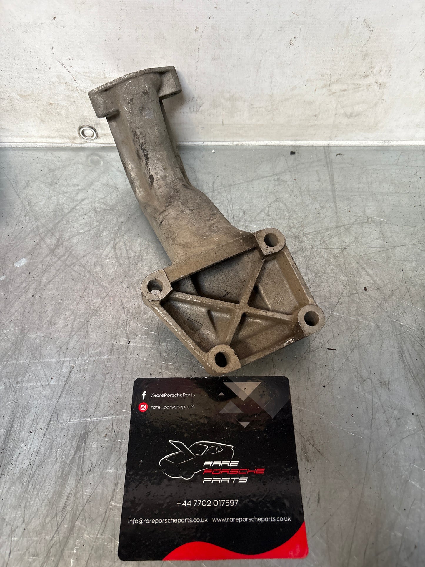 Porsche 944 engine carrier bracket, used 94437512301