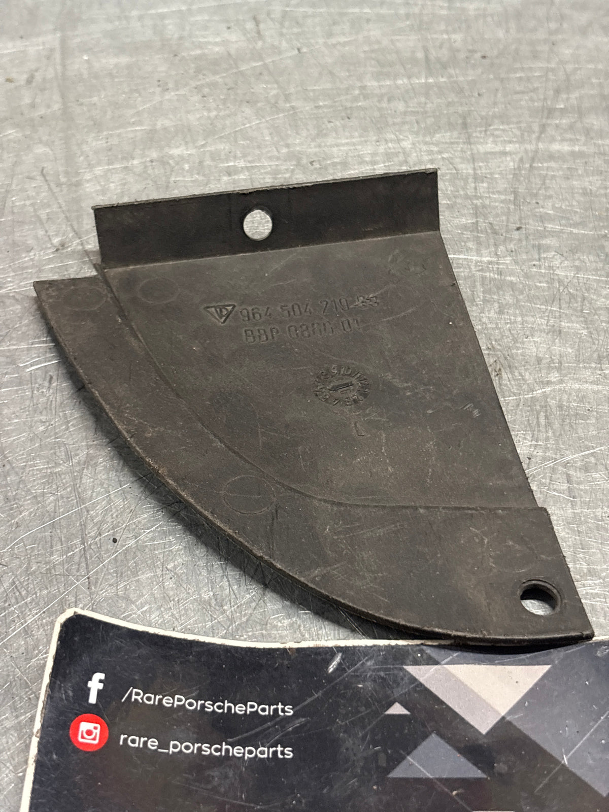 Porsche 911 964 wheel arch trim piece, left side, used 96450421900