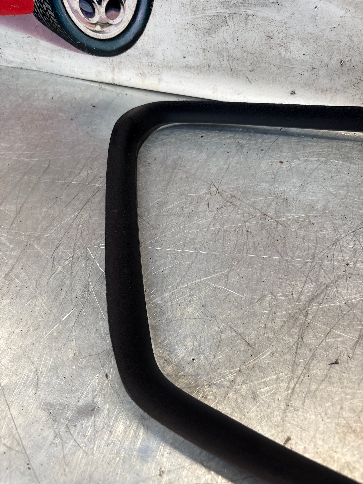 Porsche 968 rear right quarter window seal, used 94455553600