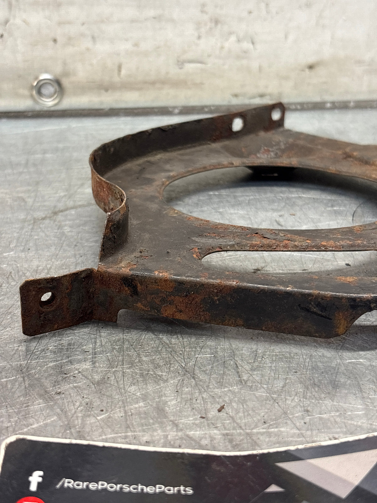Porsche 914 generator cover plate, used 021119281D