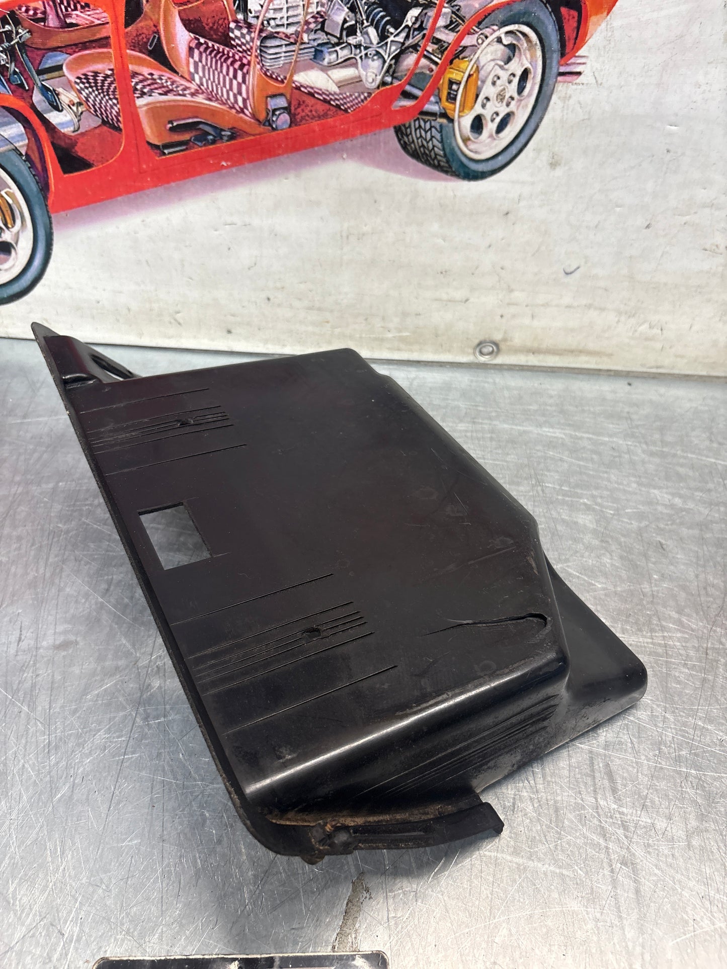 Porsche 911 964 glovebox compartment, cracked, used 96455250101