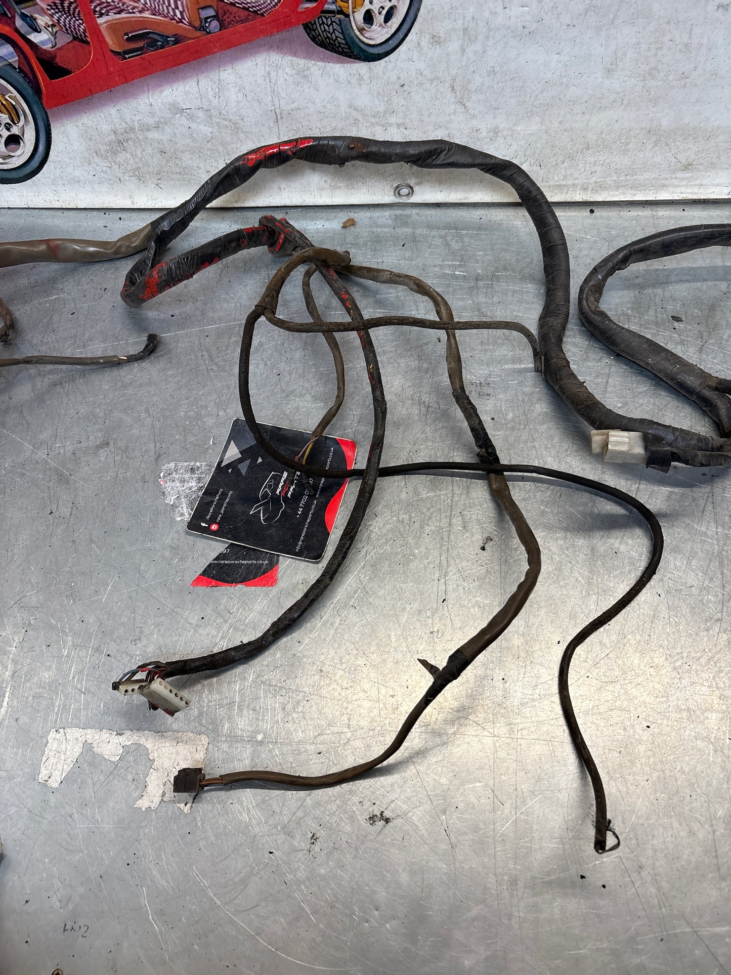 Porsche 928 LHD 1978 rear end loom, for spares or repair, 92861200405
