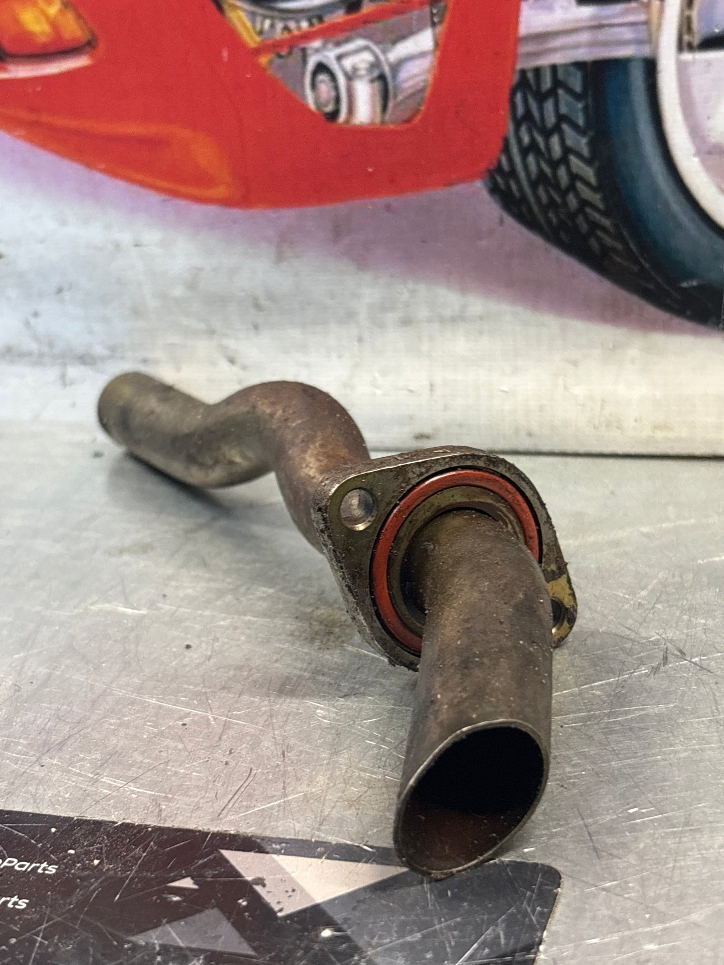 Porsche 928 Oil tube, used 92810716701