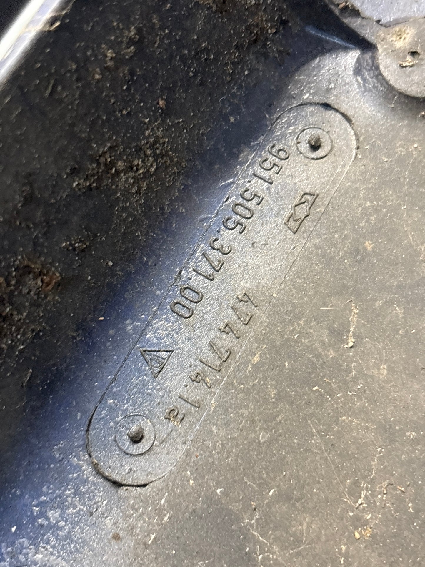 Porsche 944 S2 / Late turbo front bumper, used condition 95150537100