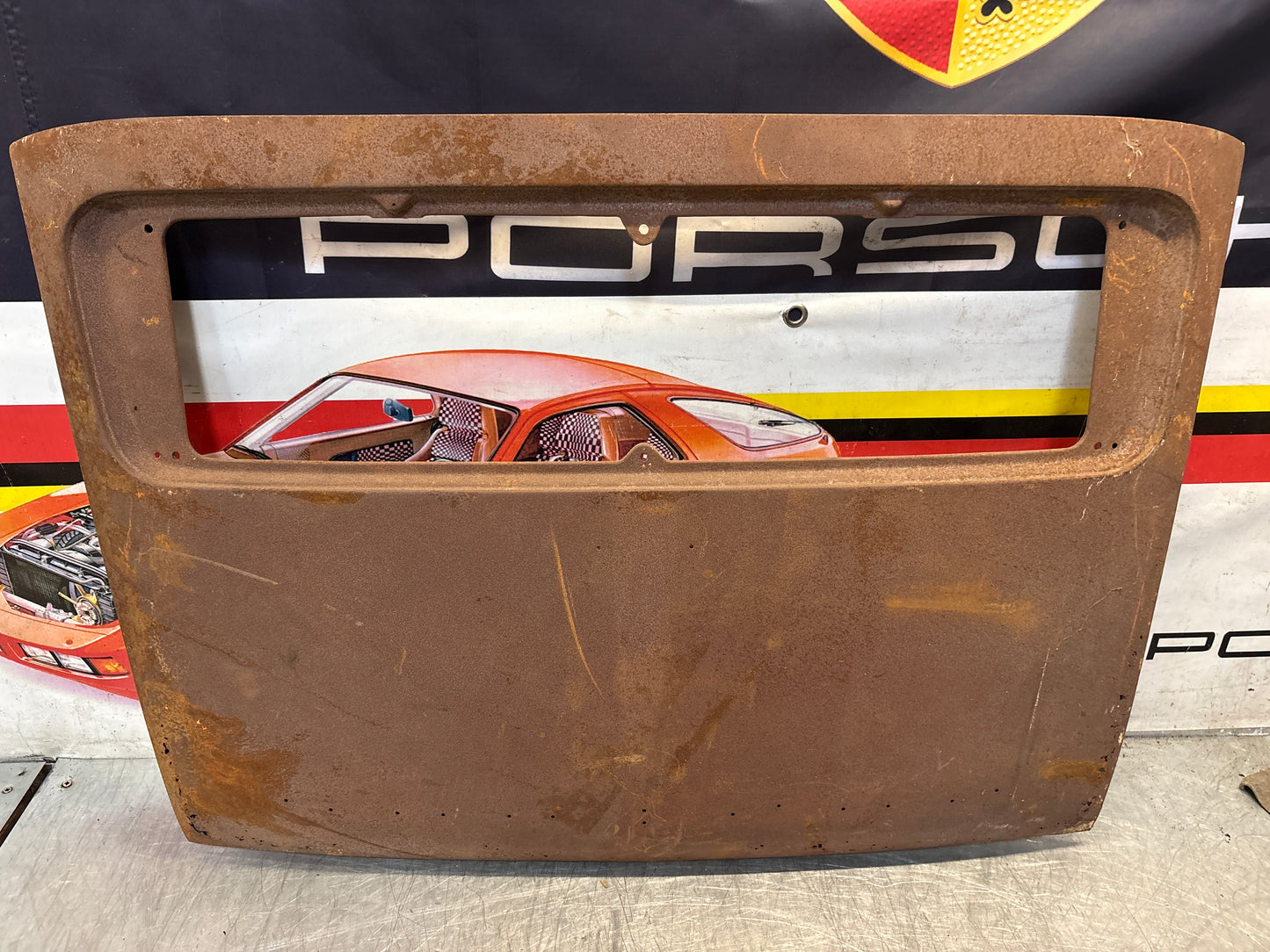 Porsche 911 engine lid, used 91151290301
