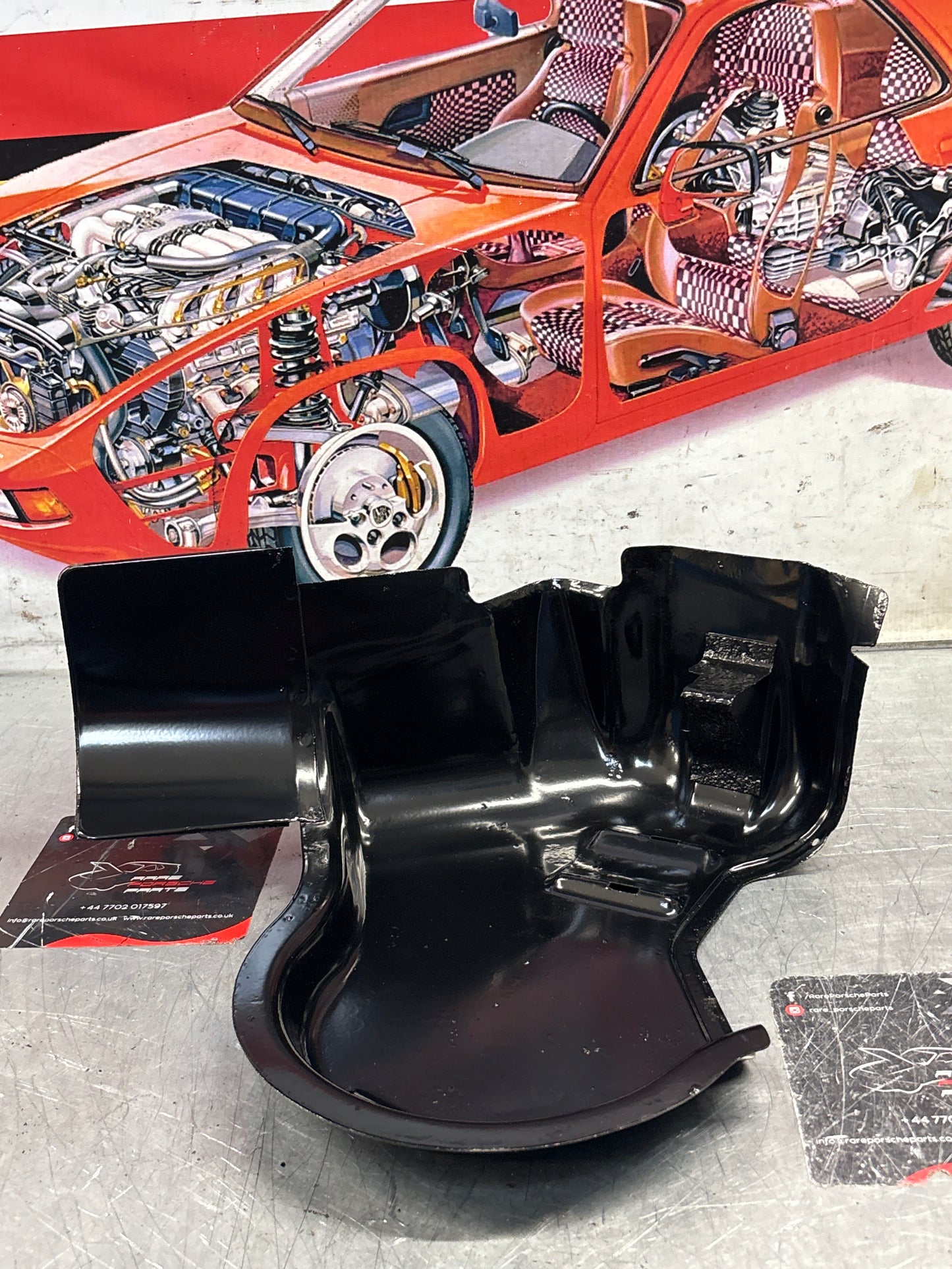 Porsche 944 85.5- fuel pump cover plate,refurbished  94420133100