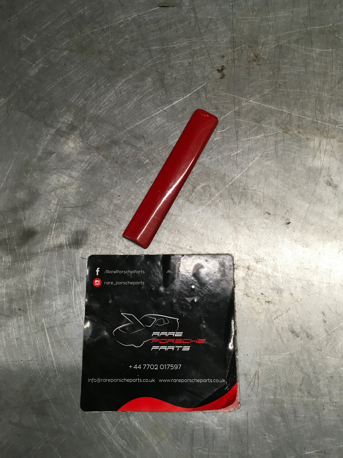 Porsche 944 front door bump moulding trim, used 93155913700