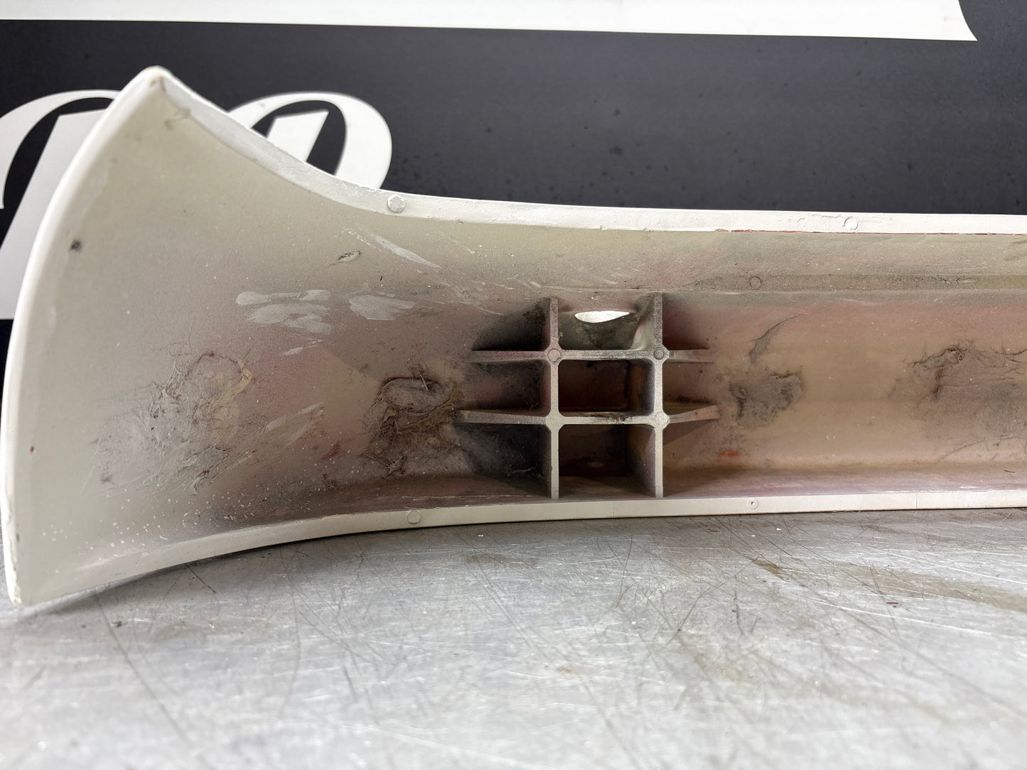 Porsche 924/924S rear bumper, used 477807313, primed