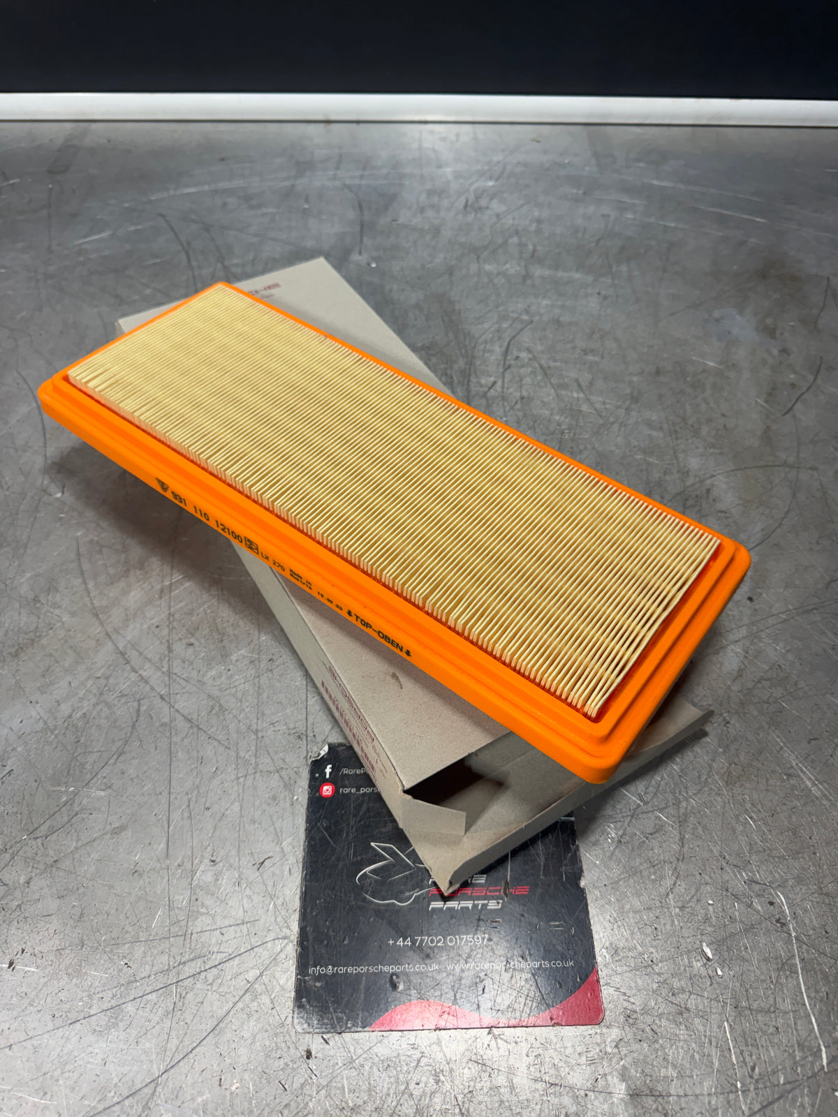 Porsche 924 Tubro / Carrera GT Genuine Porsche Air Filter- 93111012100- New