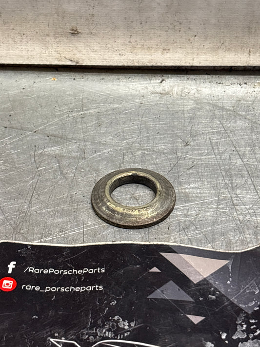 Porsche 928 wishbone bearing pin cone washer, used 92833165506
