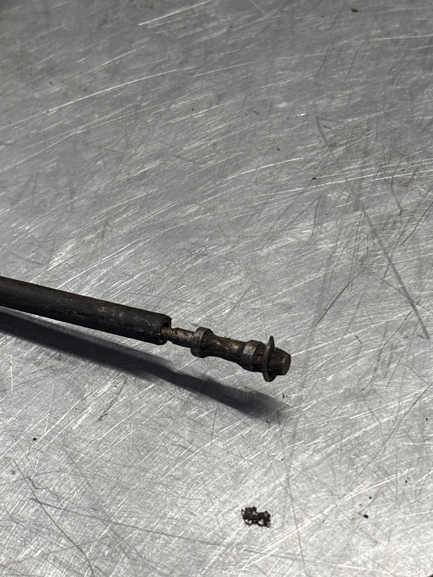 Porsche 924 early 944 LHD Speedo cable, 142957801C used
