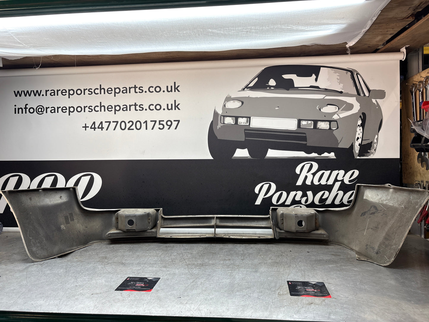 Porsche 944 Front spoiler, valance with fog light used 93150537105