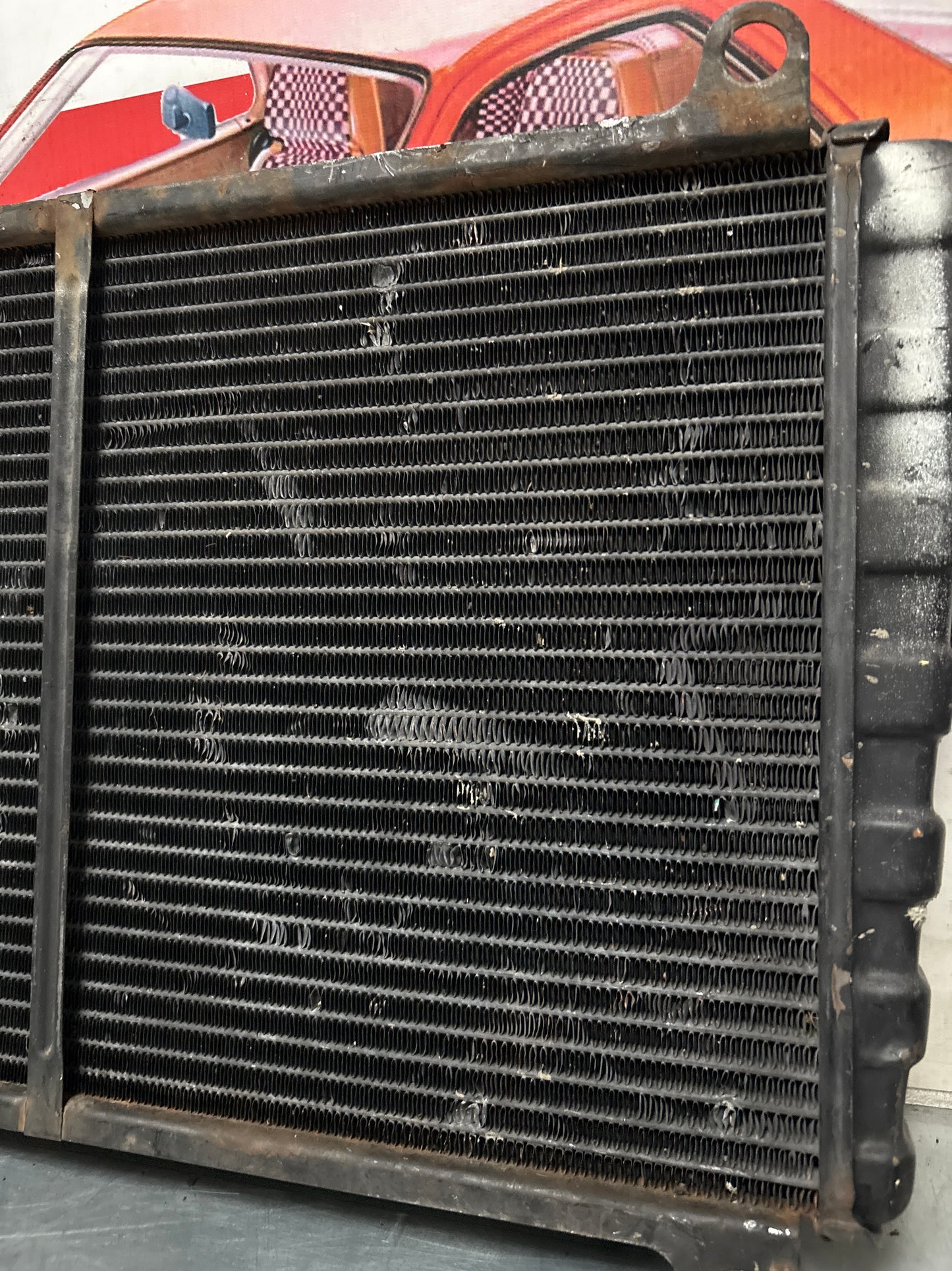 Porsche 924 radiator used 477121251A pressure tested