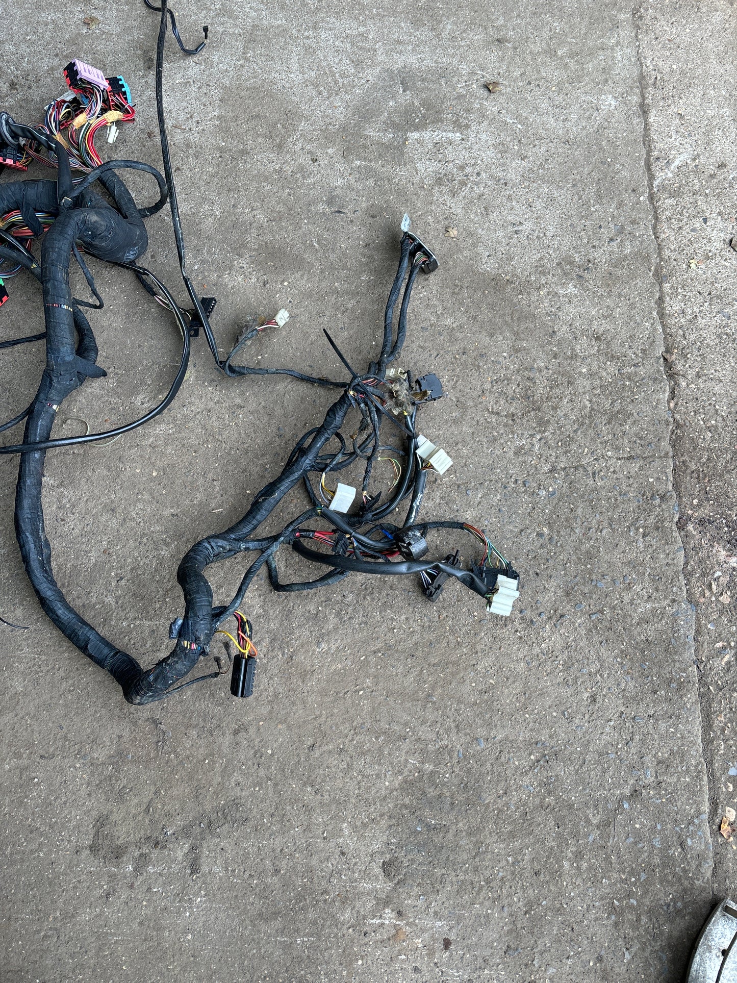 Porsche 944 S2 1992 interior wiring loom, used