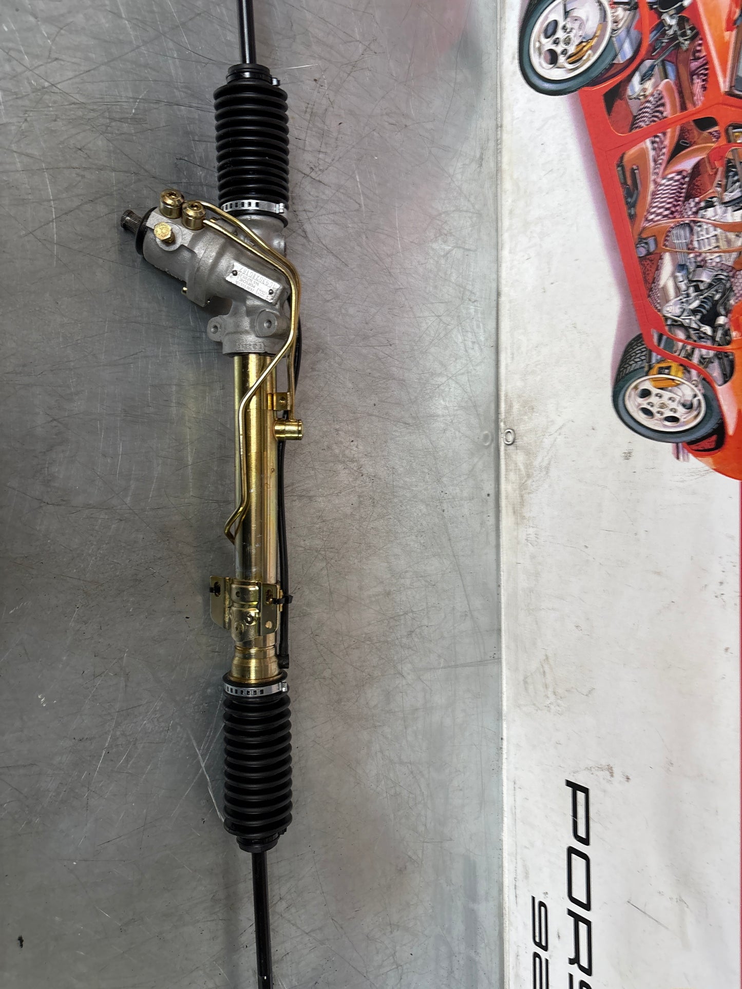 Porsche 944 S2, Turbo, 968 Power steering rack, RHD 94534701120, refurbished