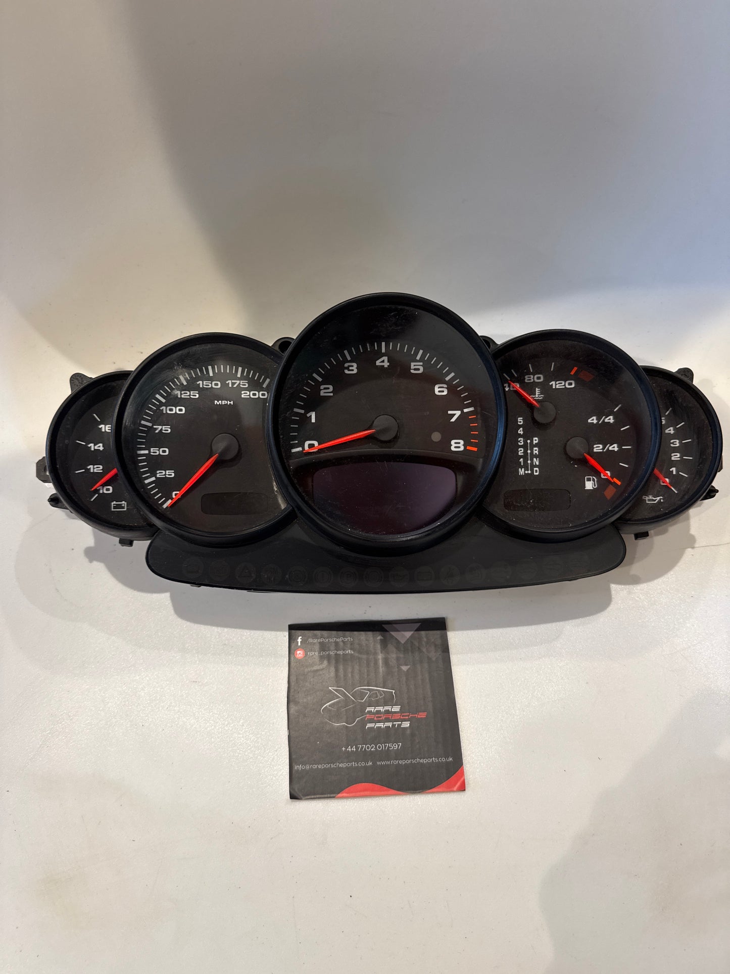 Porsche Boxster 996 Instrument Cluster, unknown mileage 9966412280170c  used