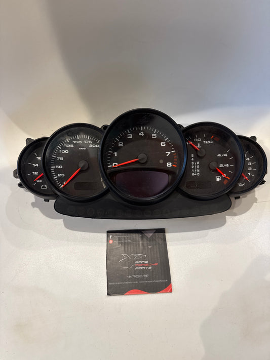 Porsche Boxster 996 Instrument Cluster, unknown mileage 9966412280170c  used