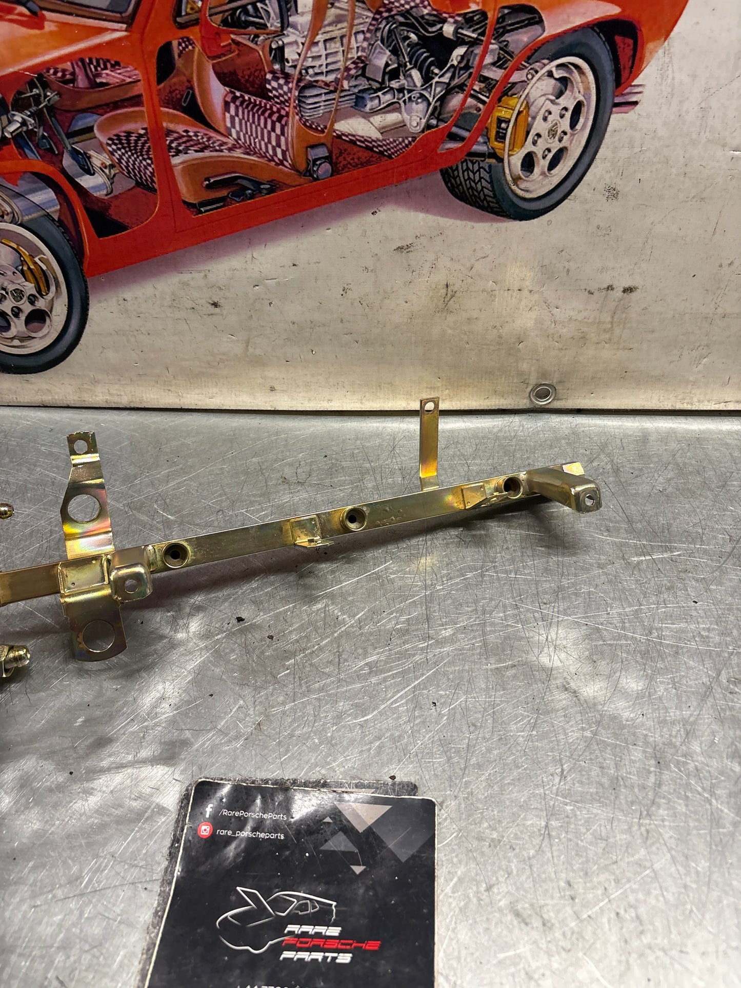Porsche 944 2.5 N/A 82-85 fuel rail, refurbished 94411008007