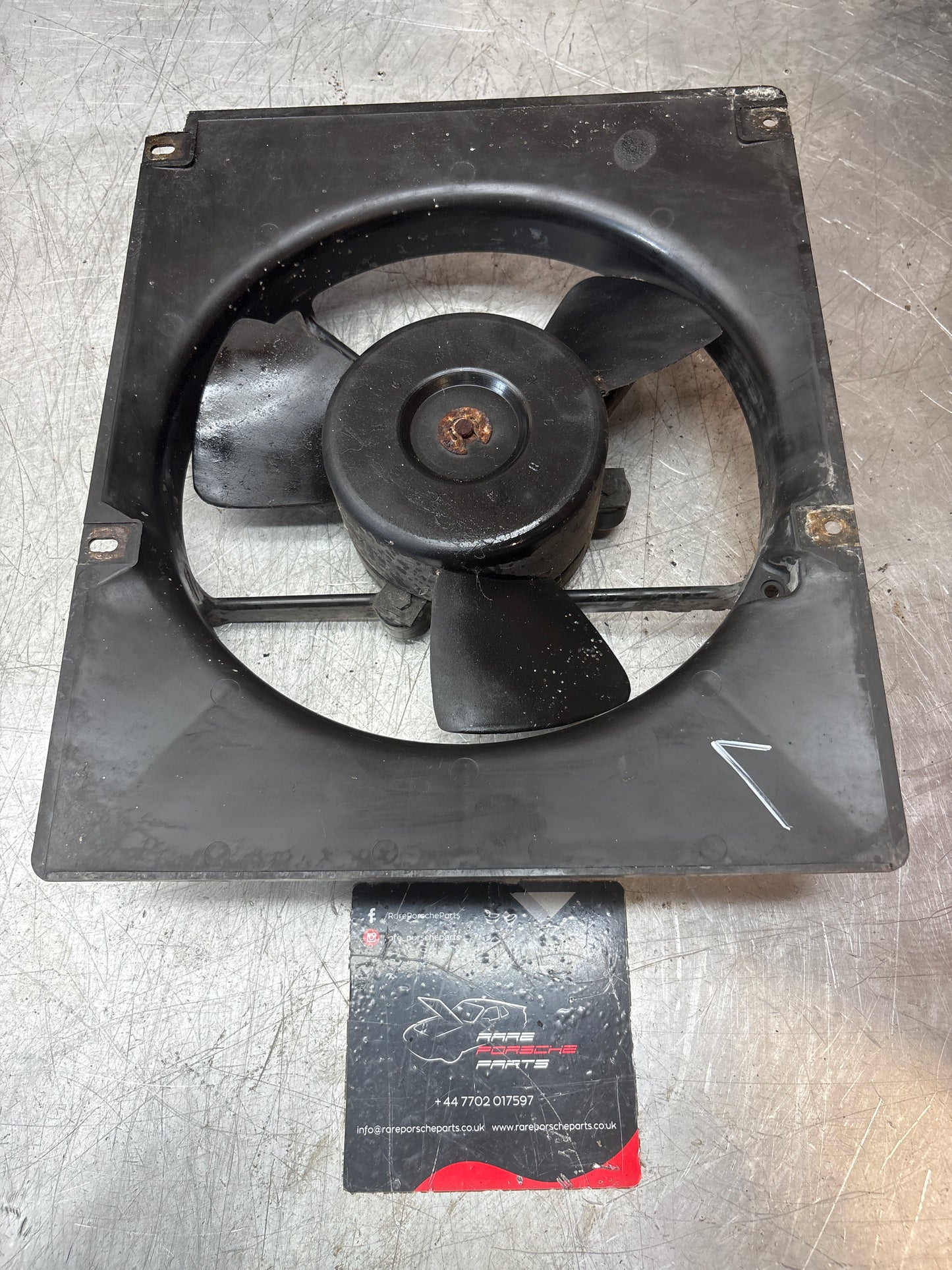 Porsche early 944 / 924 radiator fan, used 94410614102 / 94462402101