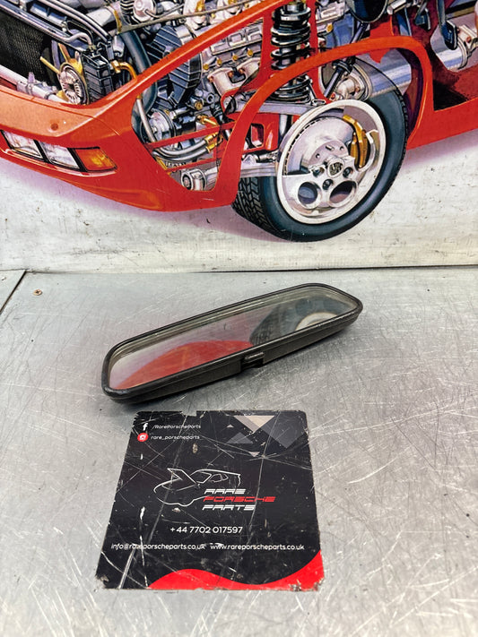 Porsche 924 944 rear view mirror used, 477857511