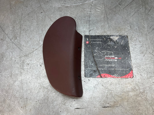 Porsche 928 / 944 seat hinge cover burgundy used 92852114802