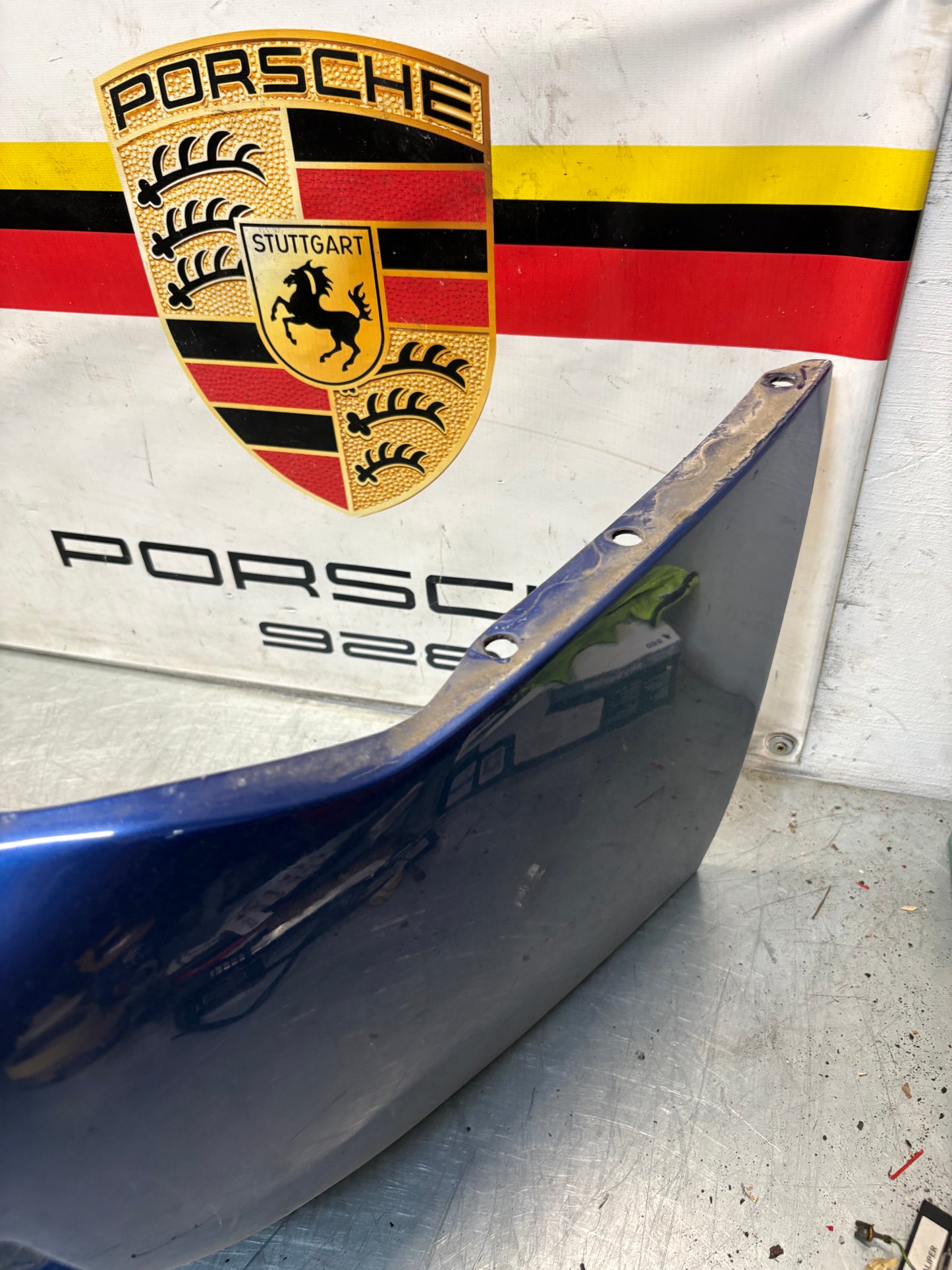 Porsche 944 S2 / Late turbo front bumper, used condition 95150537100