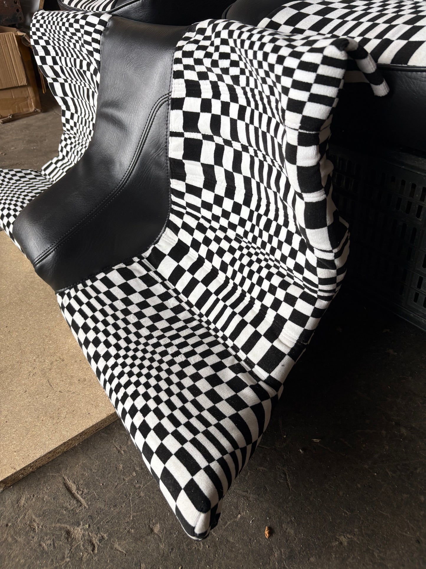 Porsche 924 944 set of seats, Pascha, refurbished, front and rear seats