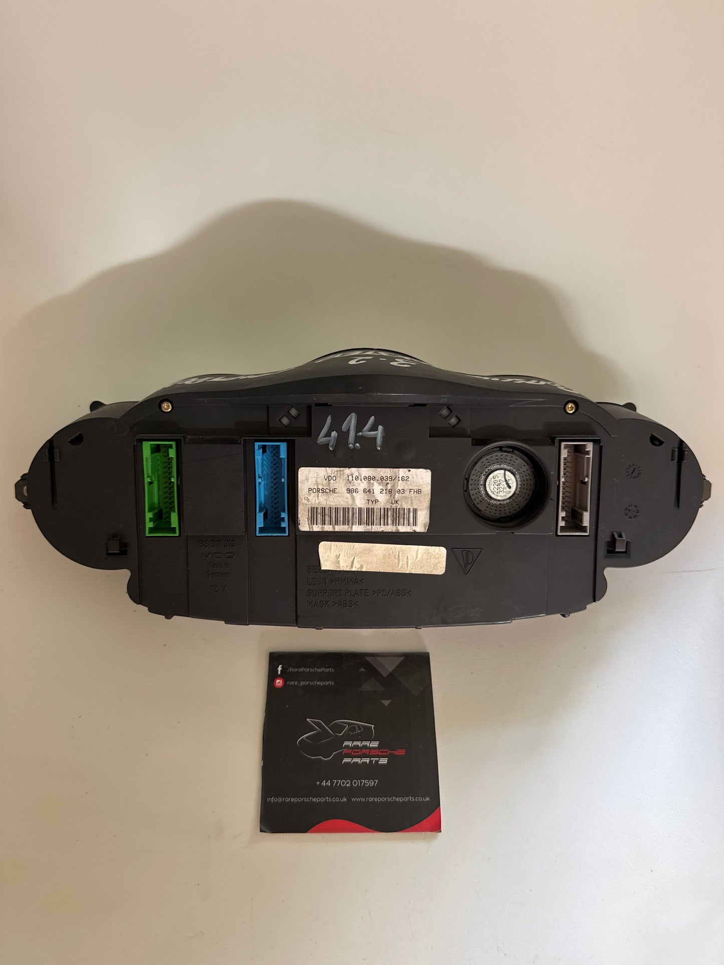 Porsche Boxter 986 Instrument Cluster, unknown mileage 98664121803 used