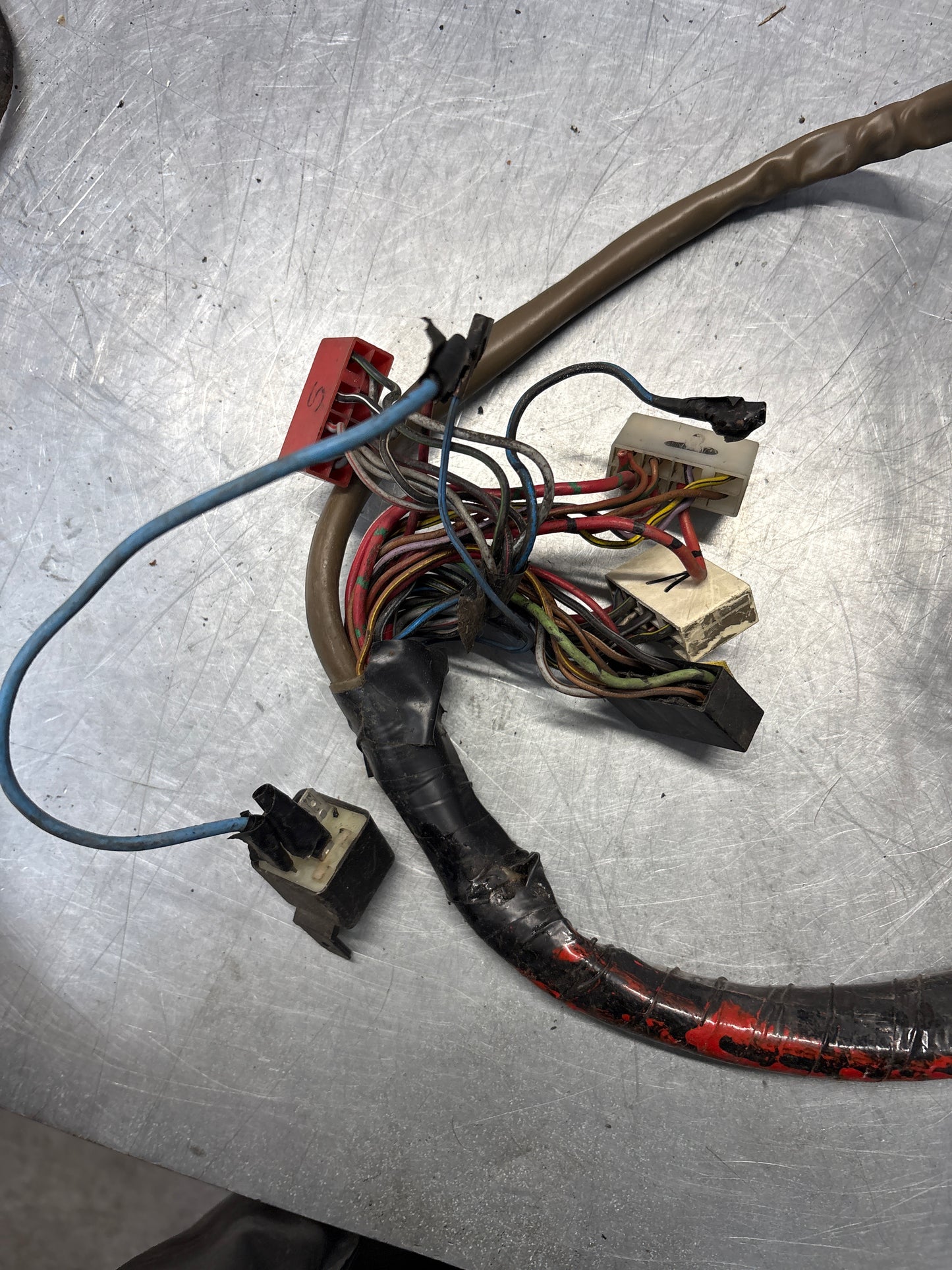 Porsche 928 LHD 1978 rear end loom, for spares or repair, 92861200405