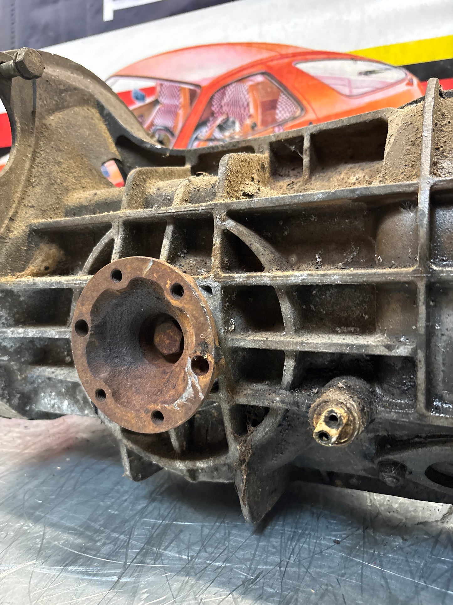 Porsche 914 transmission, used, for spares or repair unknown condition HA0034331