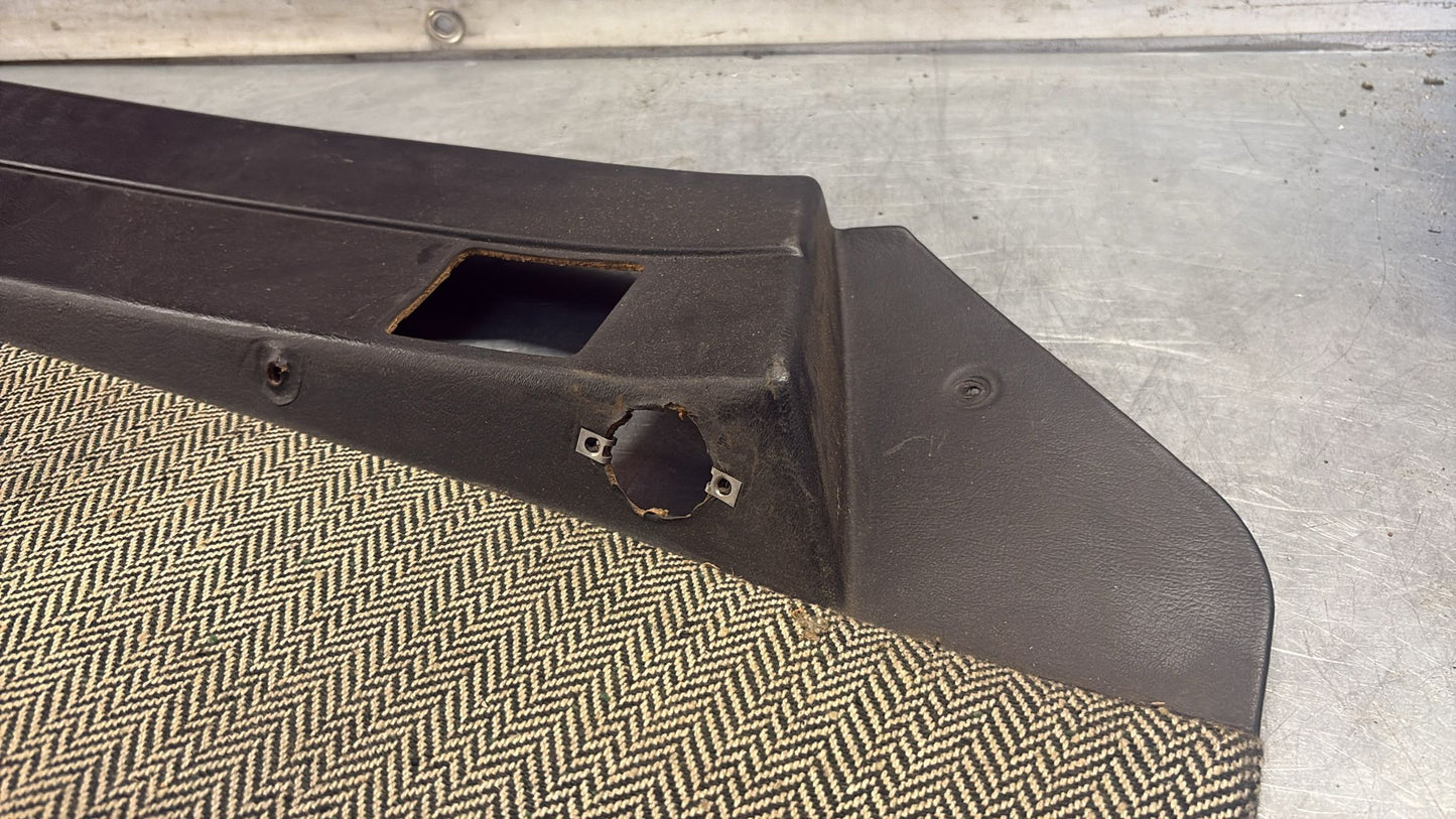 Porsche 924 / 944 early left Used door card, black, LHD 477867011