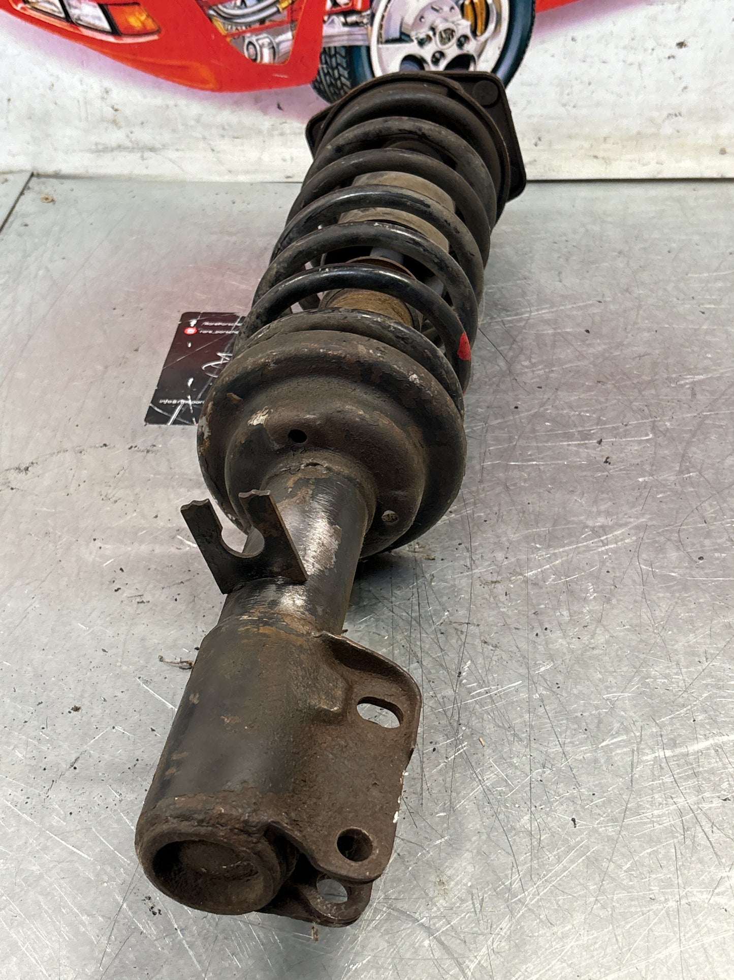 Porsche 924 Front shock absorber, used 477412031E