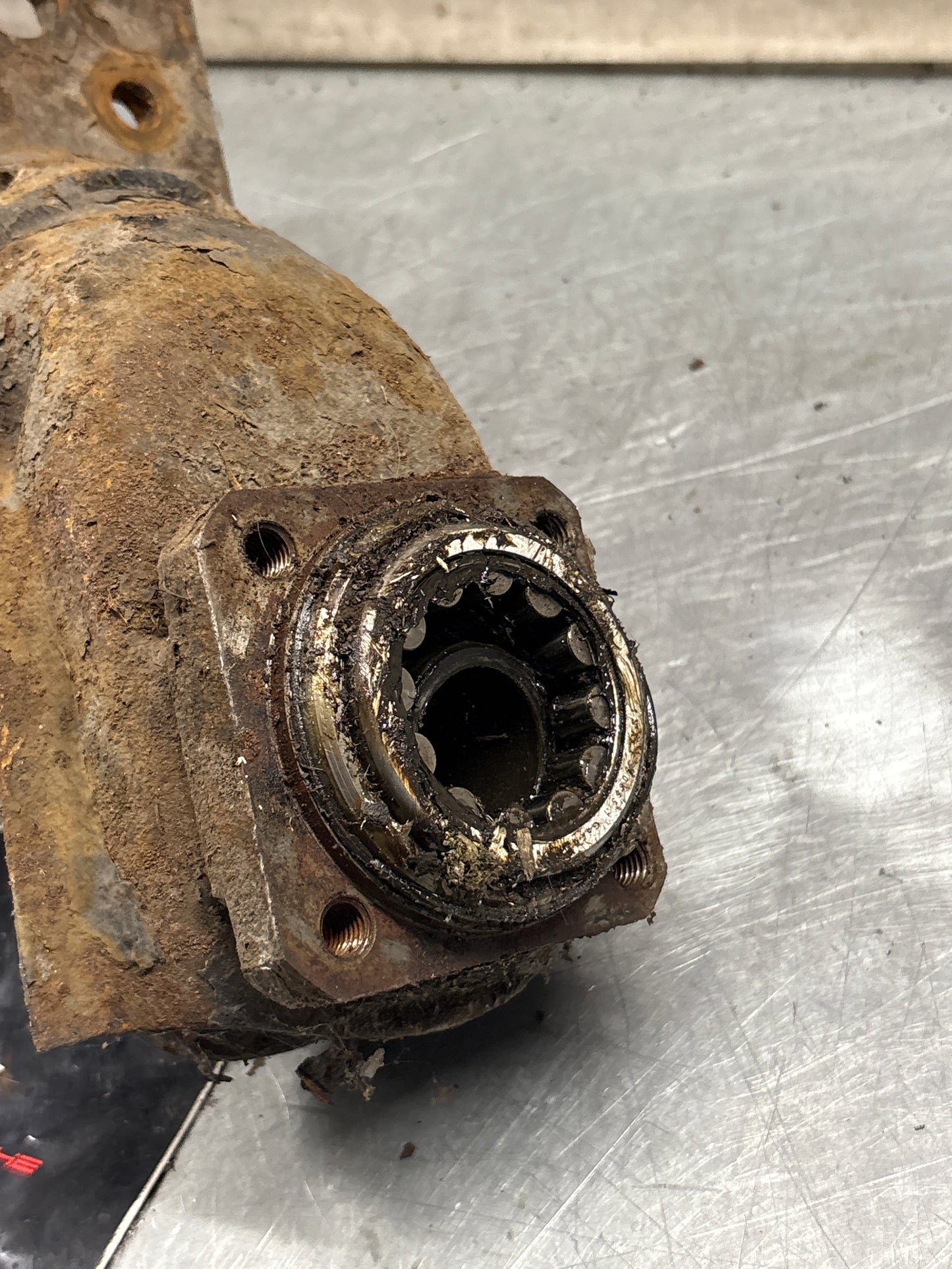 Porsche 924 944  -85.5 Rear left trailing arm, used 94433102100