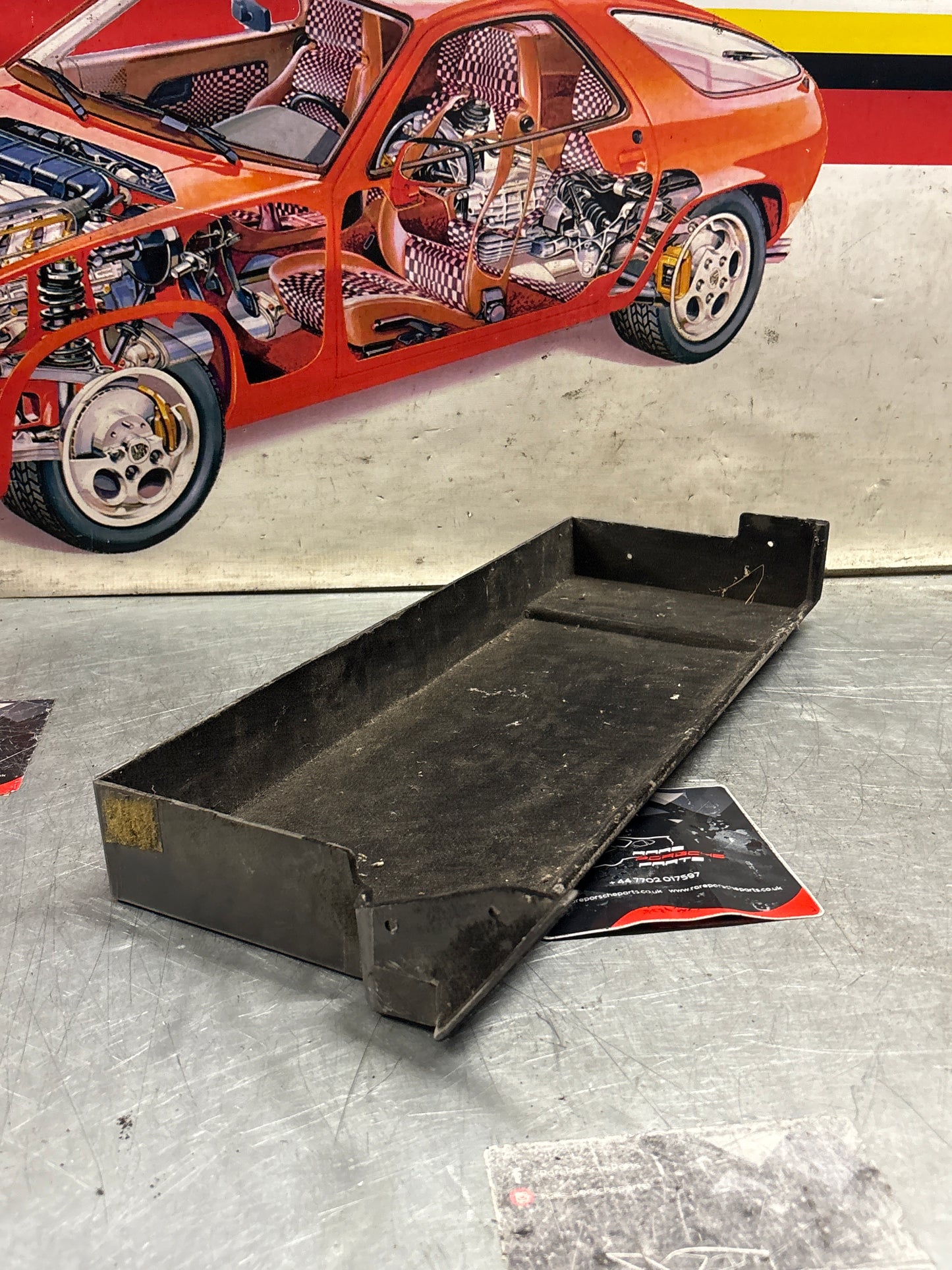 Porsche 924 944 under glove box shelf 477857836 LHD only, used