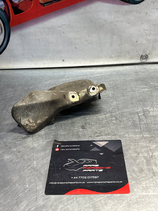Porsche 928 82- mount cover heat shield plate left side, used 92837506701