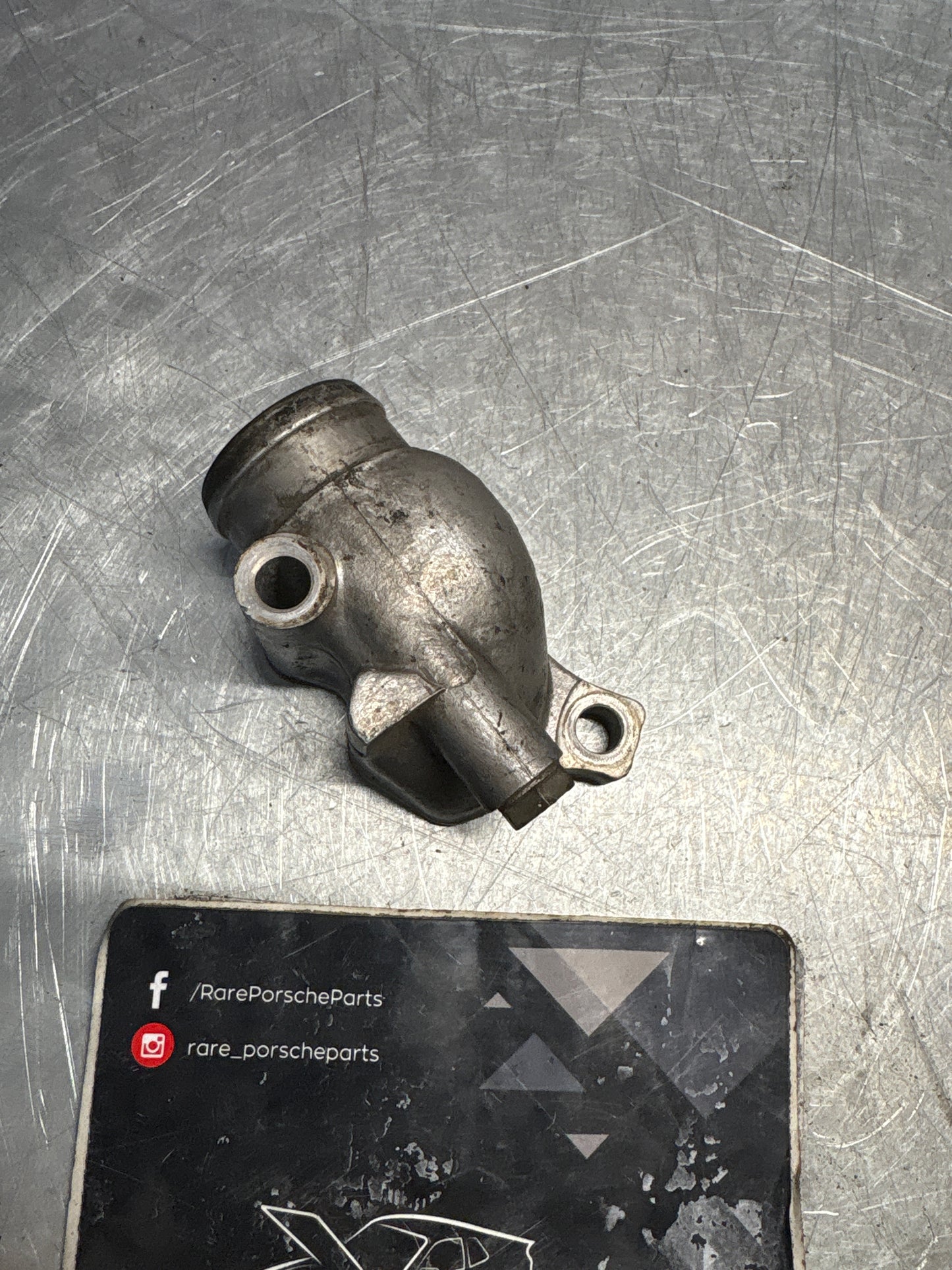 Porsche 944S water cooling neck, used 94410430801 / 94410430801R