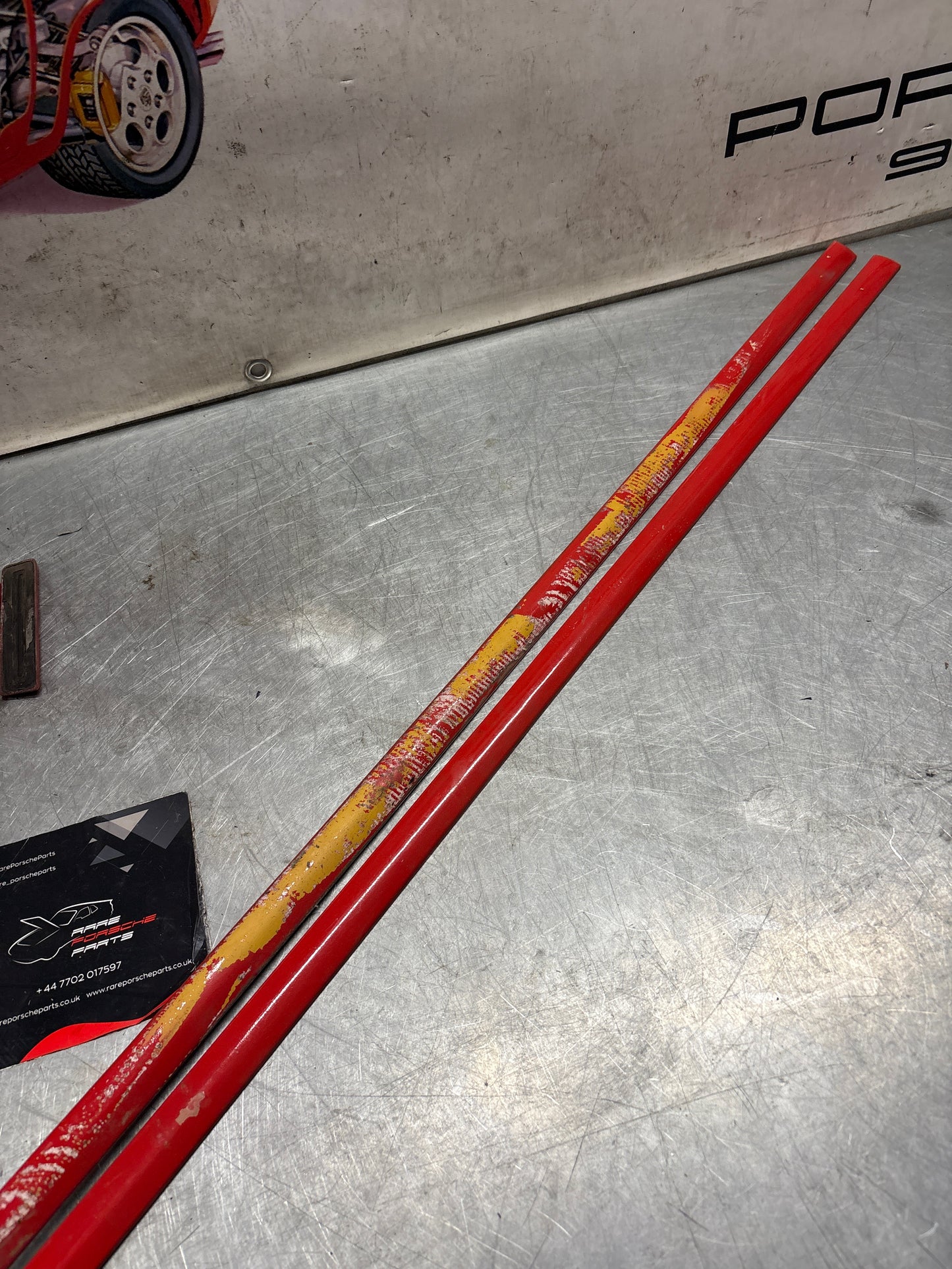 Porsche 944 set of door bump moulding trim, used 93155913700 / 93155913300 / 93155913400 / 93155914100 / 93155914200
