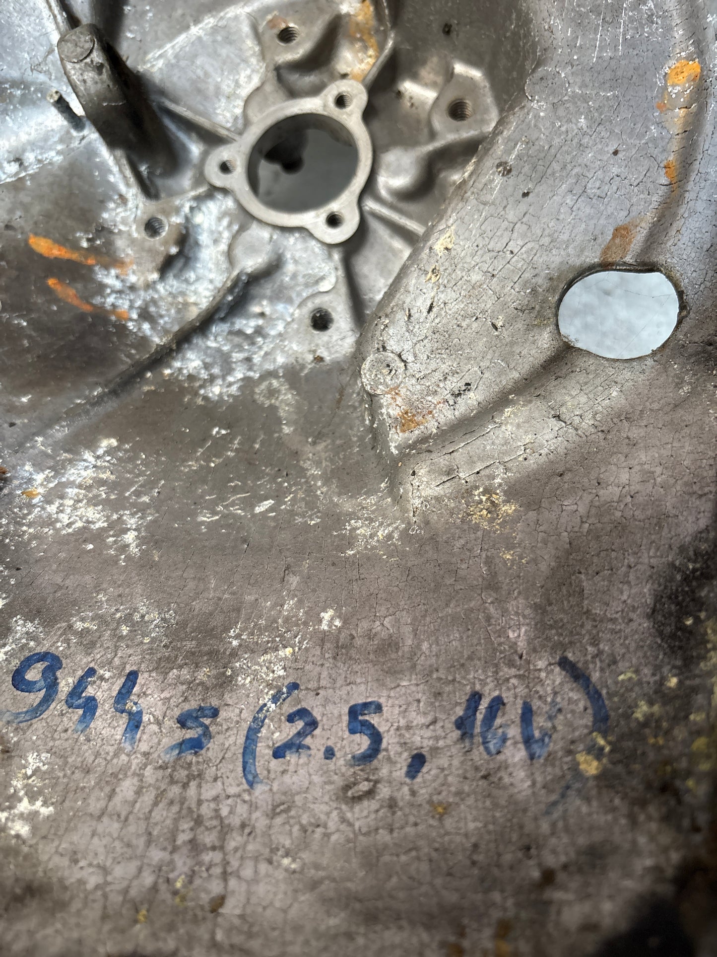 Porsche 944 cover bell housing, 9441164012R, used