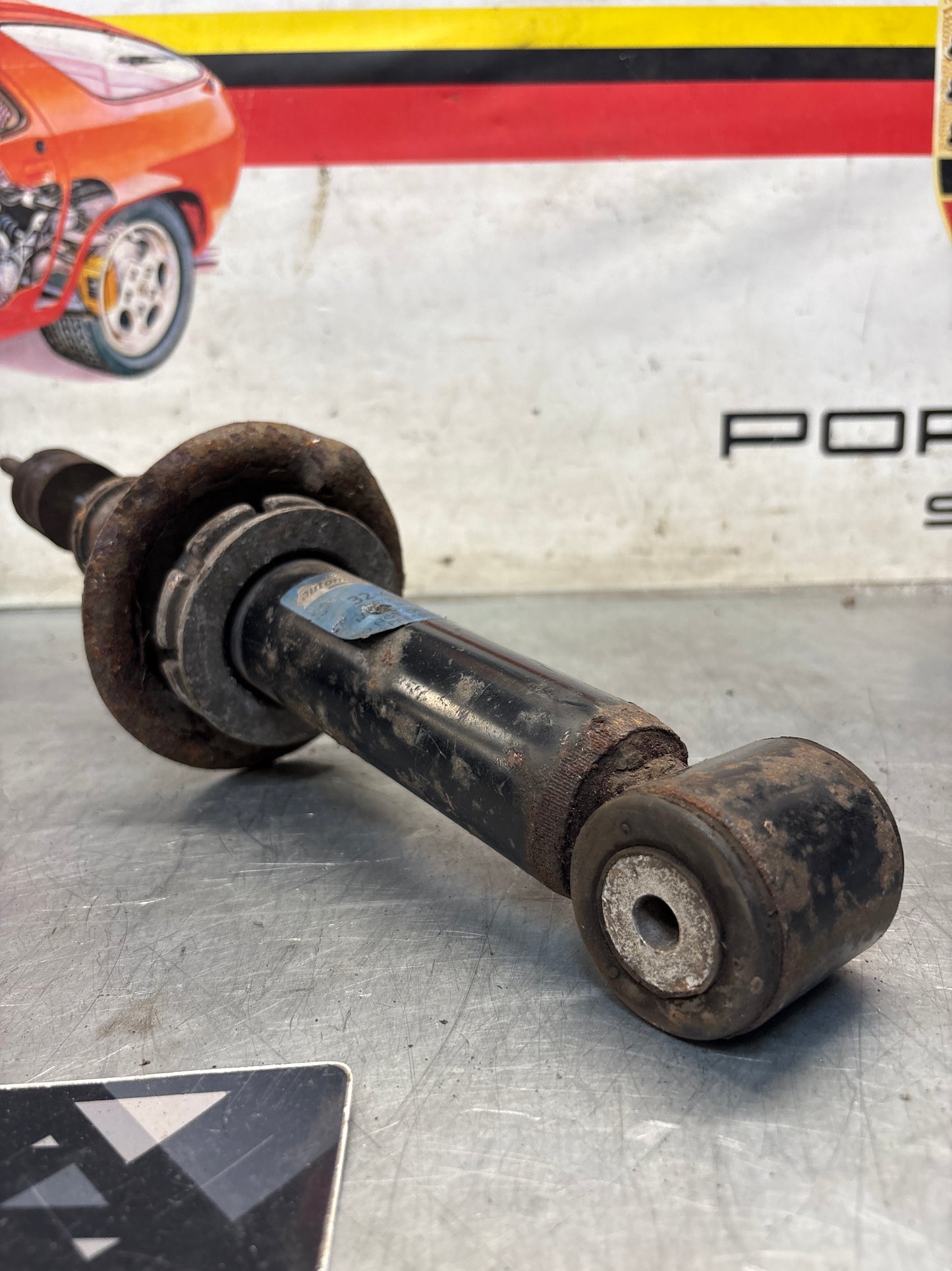Porsche 928 front shock absorber, used 92834305507