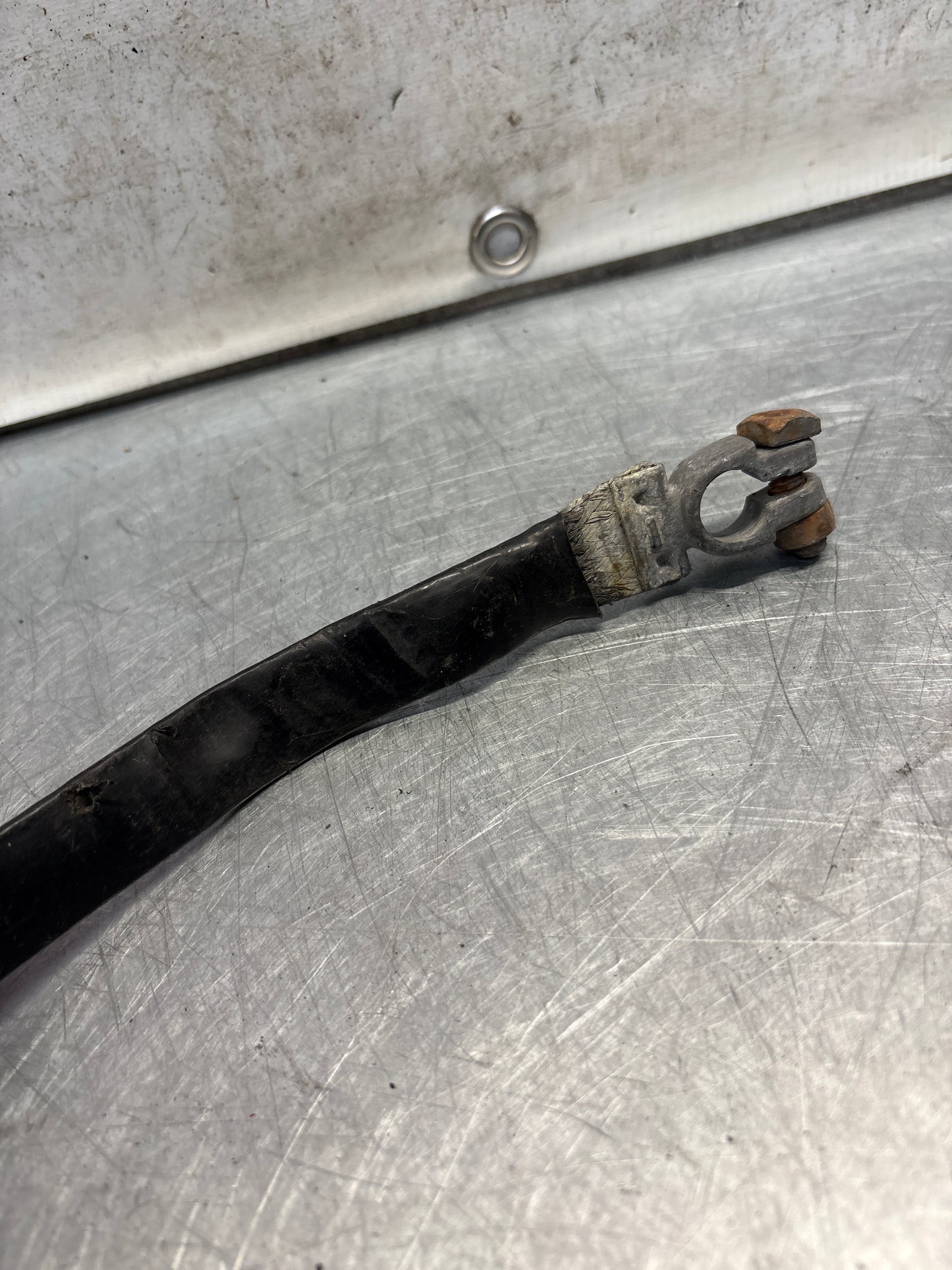 Porsche 928 Ground strap, used 92861200913