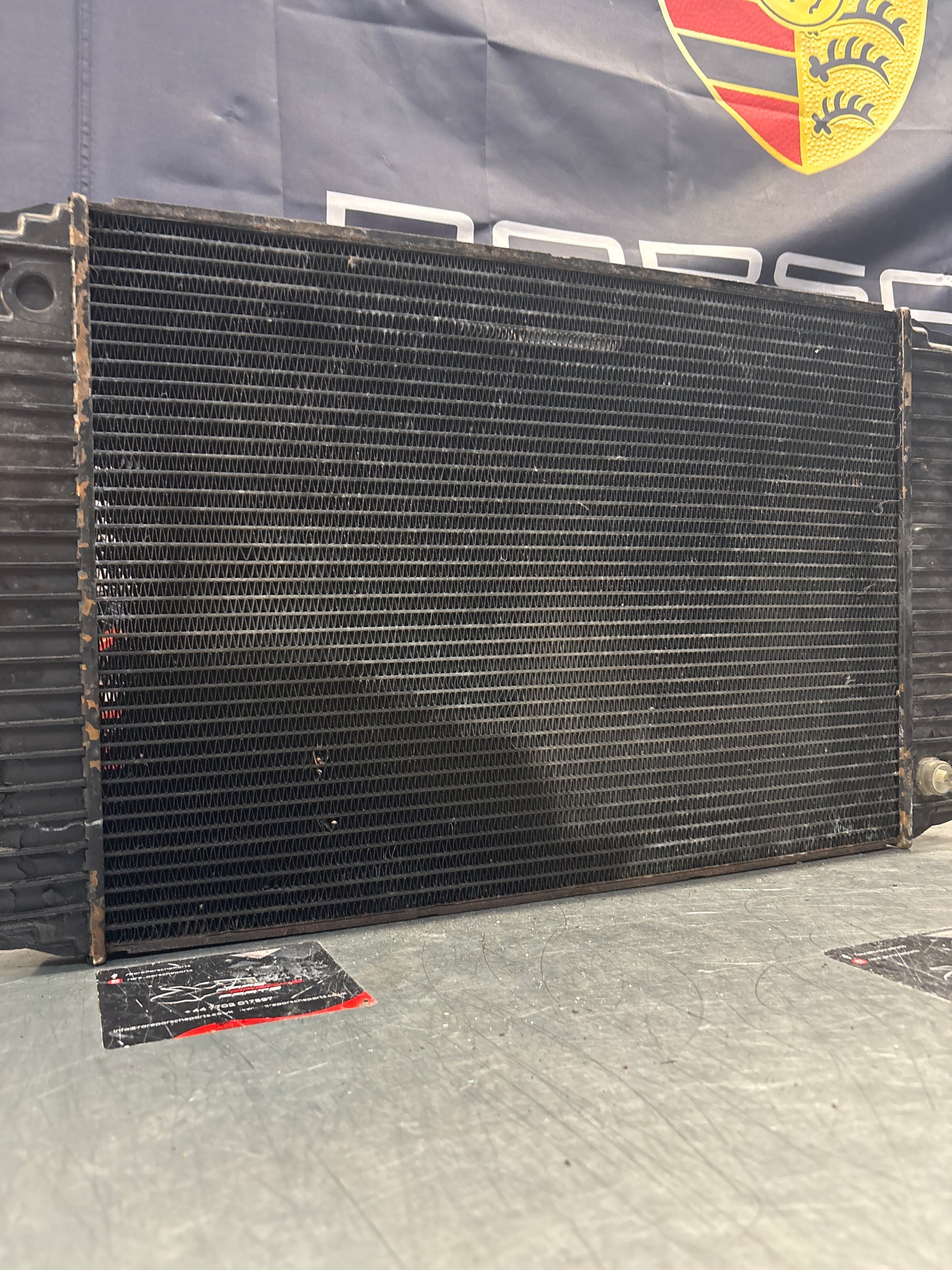 Porsche 928S BEHR Radiator, used, pressure tested 92810644401